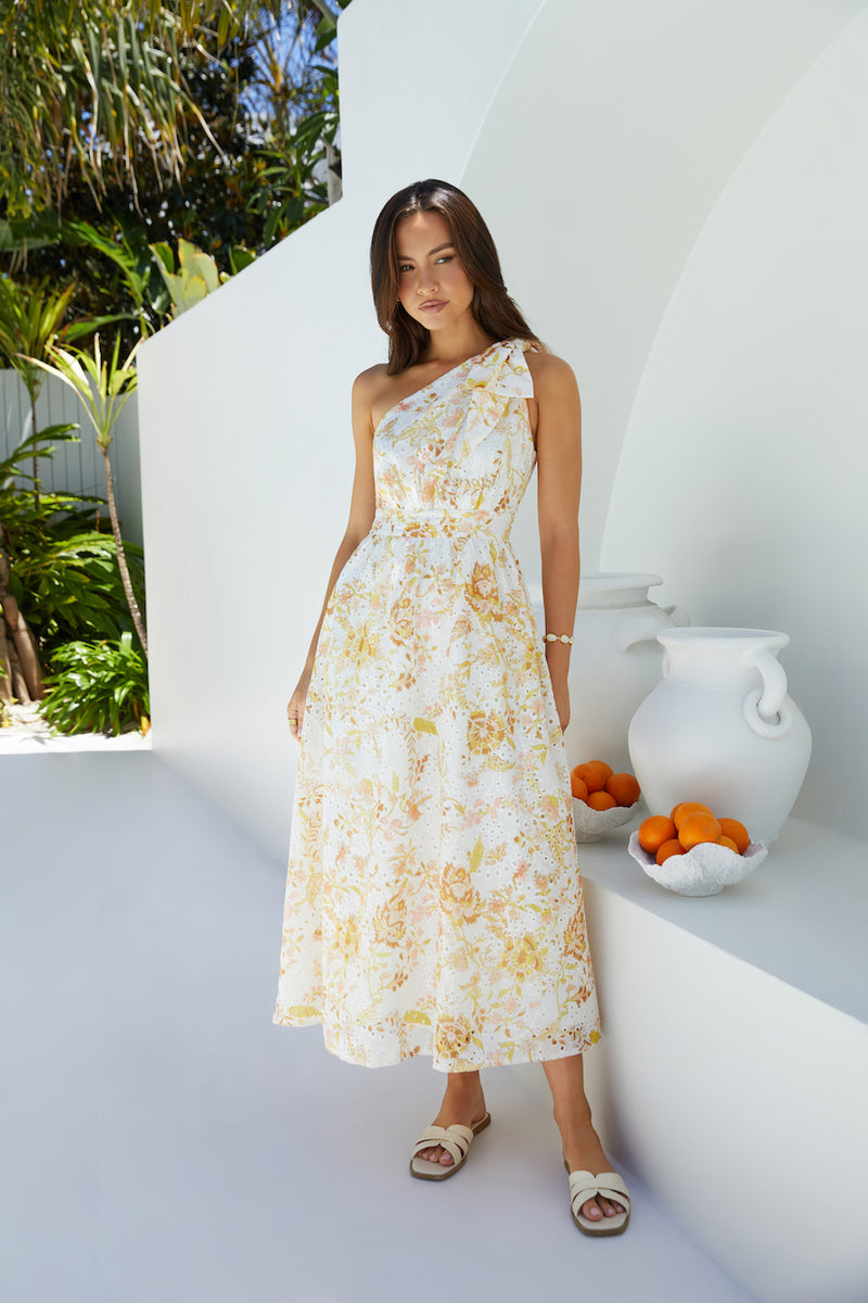 Sunset Serenade Maxi Dress in Wine Satin