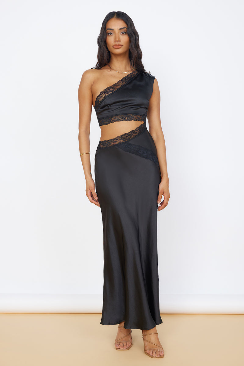 LEACE IT TO FATE WOVEN MAXI DRESS