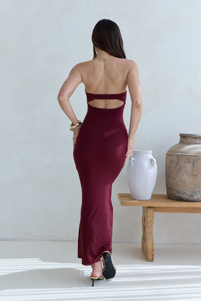 caught my eye tube maxi dress Caught My Eye Tube Maxi Dress Black