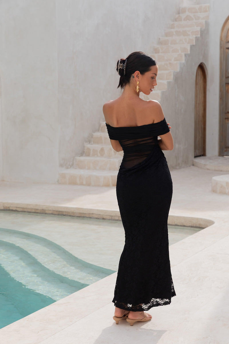 emmert maxi dress black Emery Maxi Dress Black Size XL