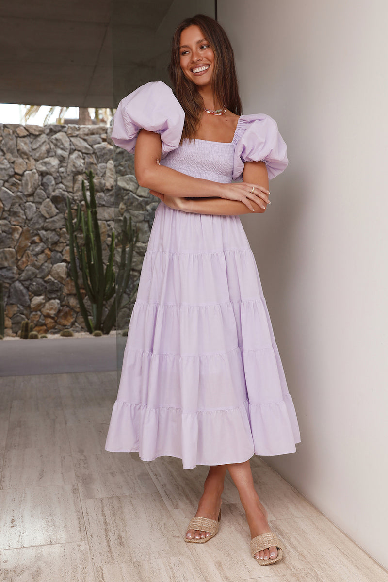 lilac flowy dress Adela Maxi Size:LRG Mens (9-12) Wstlyeo Sundresses For Women GGACTIVE from casual outings to