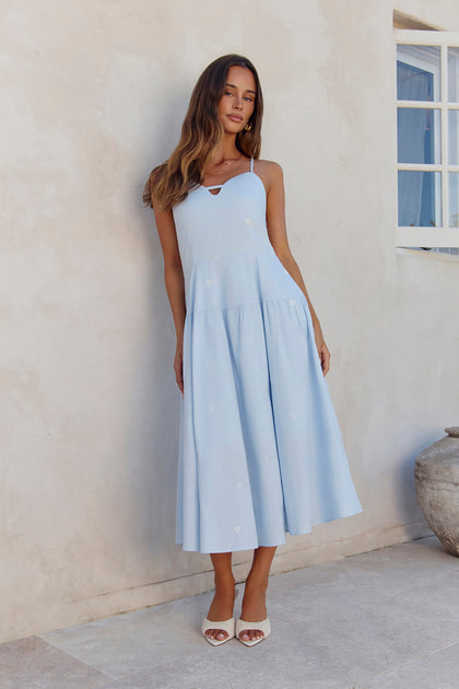 Blue Midi Dresses | Fortunate One Blue Midi Dresses | Fortunate One