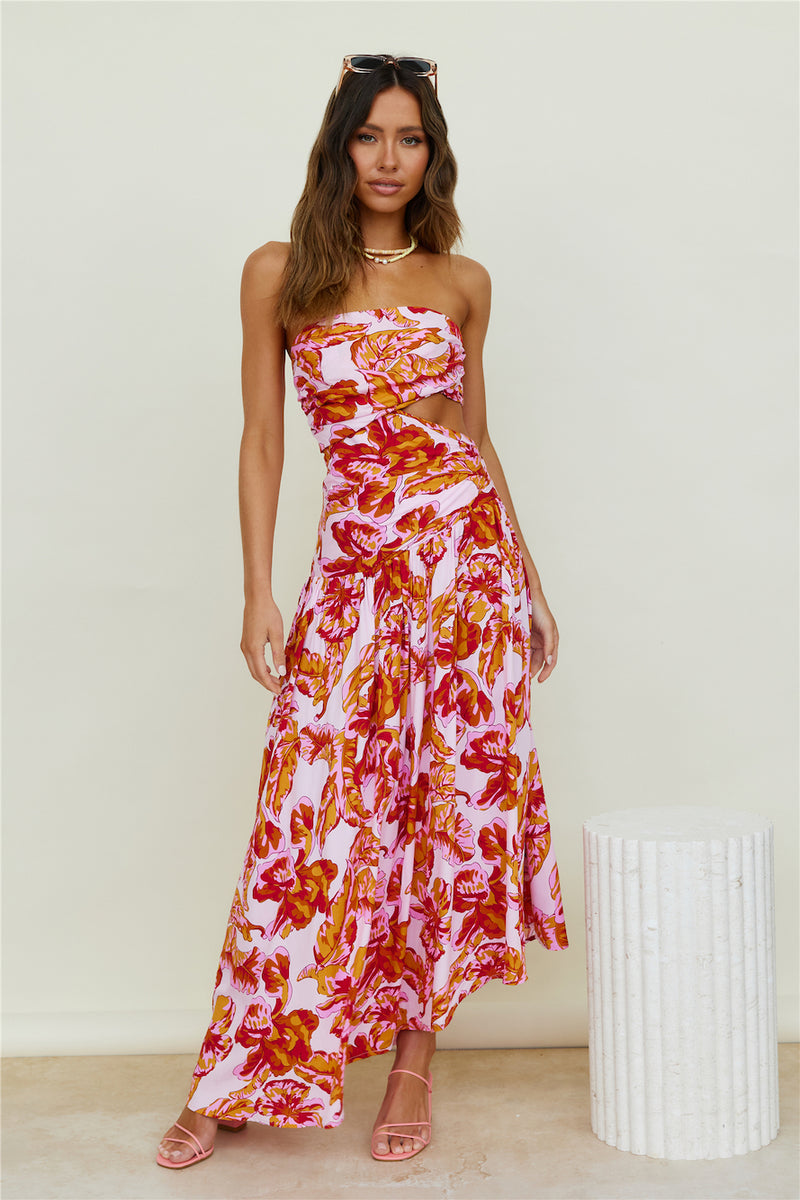sun drenched maxi dress Sunrise Beach Maxi Dress, Ivory/Blue Medium