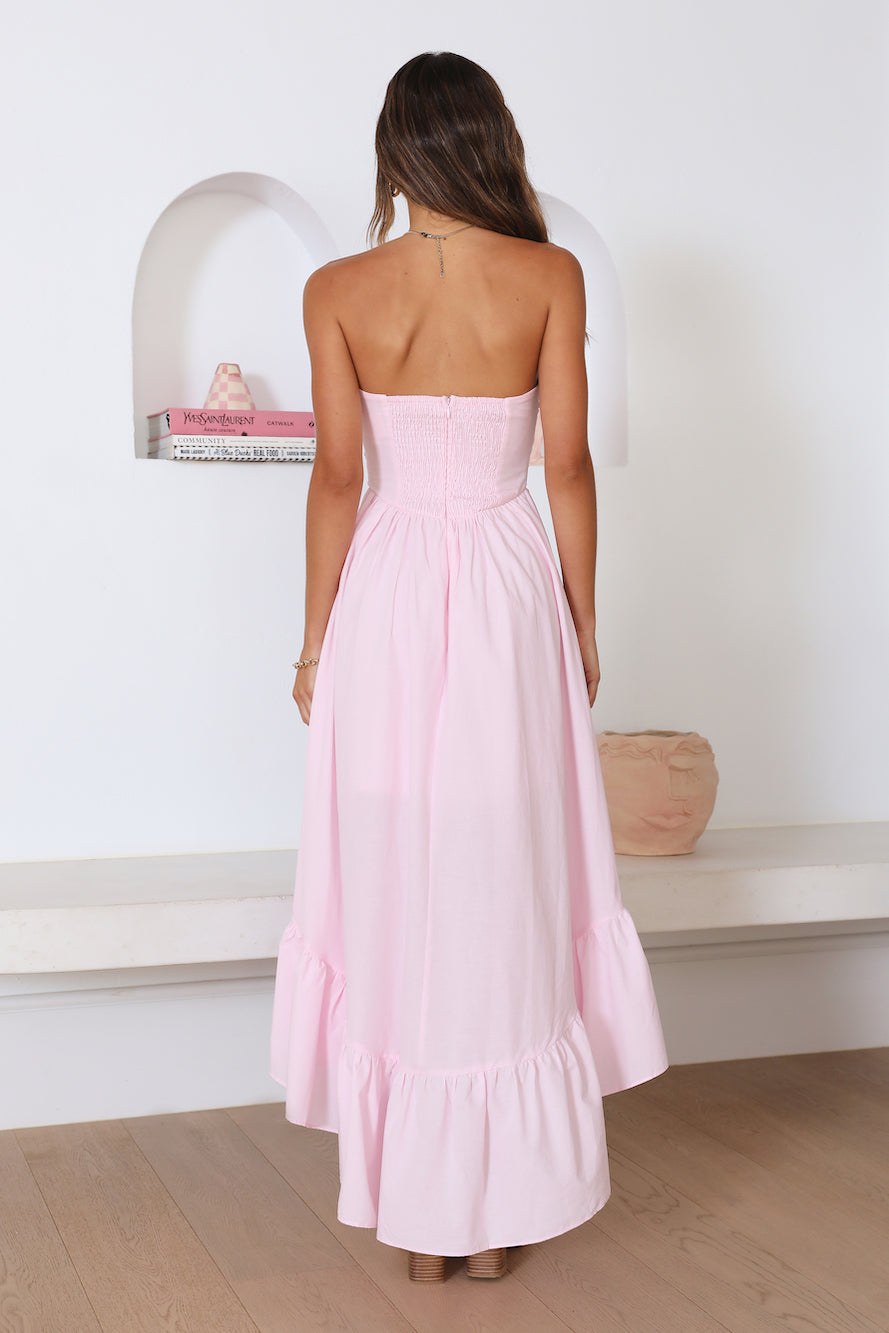 Love In The Summer Maxi Dress Pink | Fortunate One Love In The Summer Maxi Dress Pink | Fortunate One