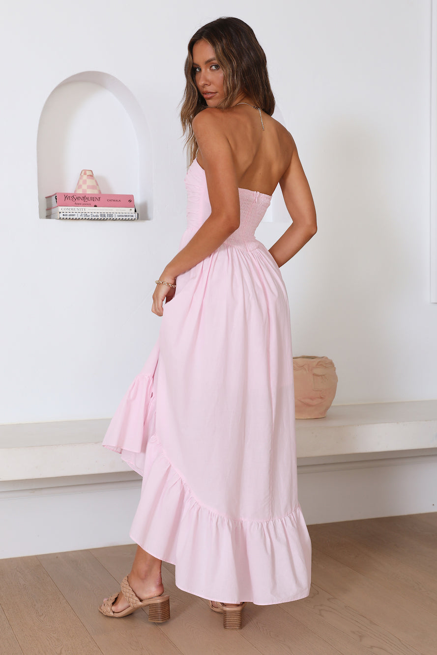 Love In The Summer Maxi Dress Pink | Fortunate One Love In The Summer Maxi Dress Pink | Fortunate One