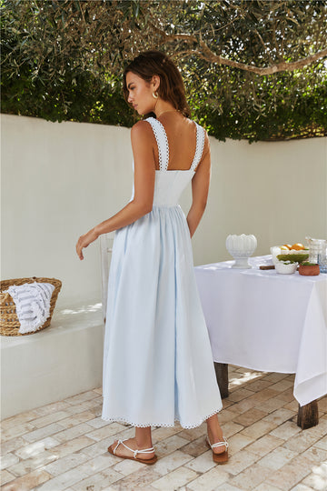 Wandering Soul Maxi Dress Blue main image 0
