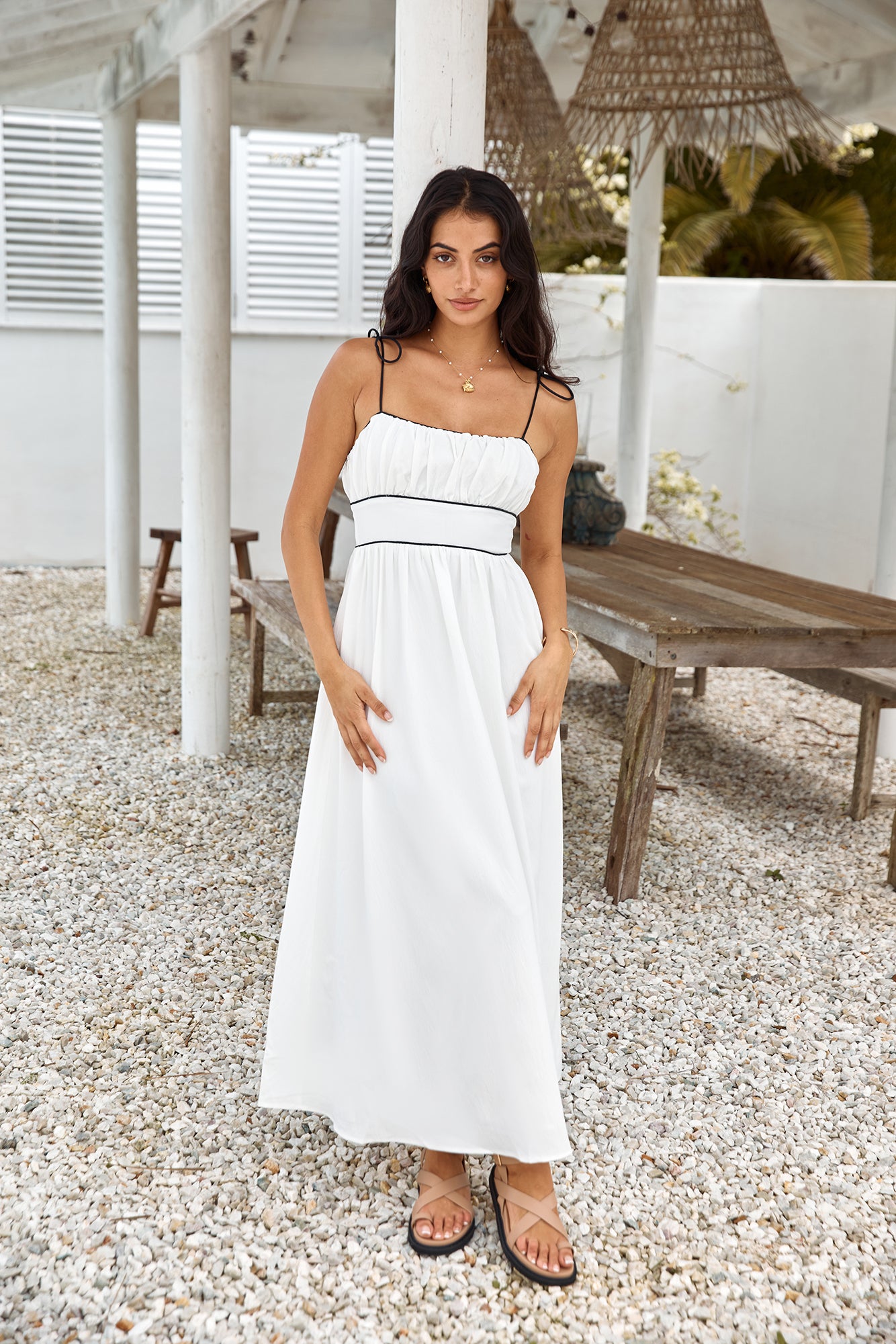 by the river maxi dress Fortunate One