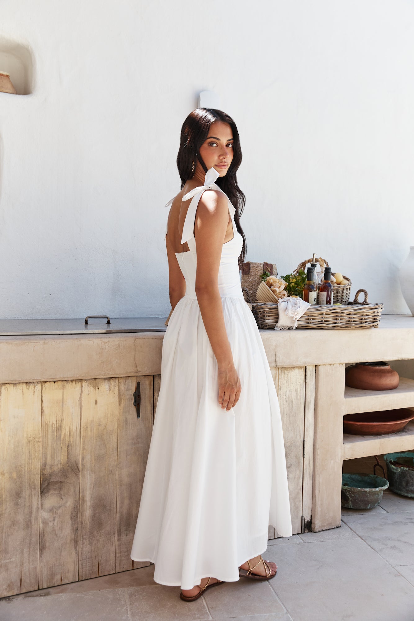 December Dawn Midi Dress White | Fortunate One December Dawn Midi Dress White | Fortunate One