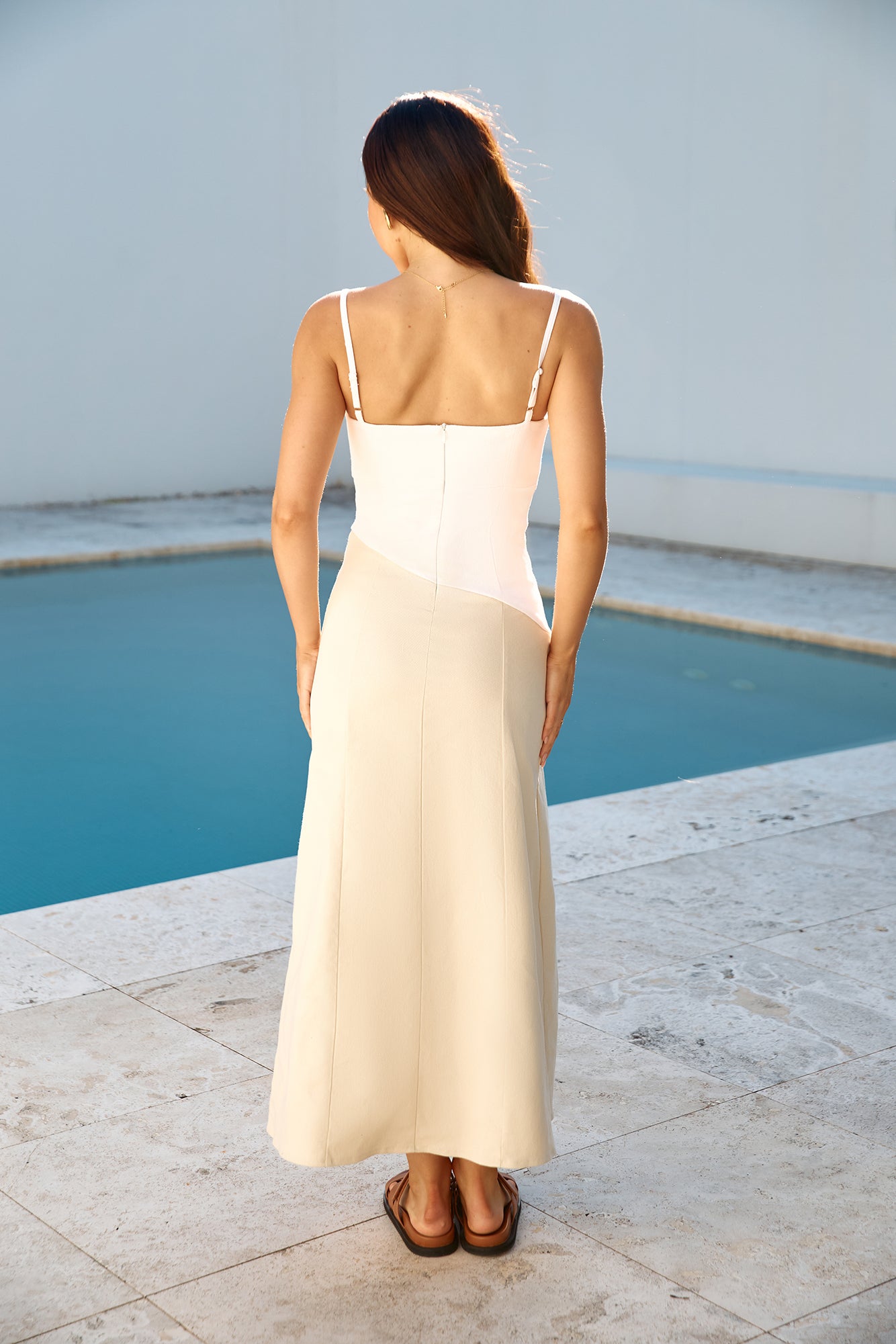 Beige Midi Dresses For Women | Fortunate One Beige Midi Dresses For Women | Fortunate One