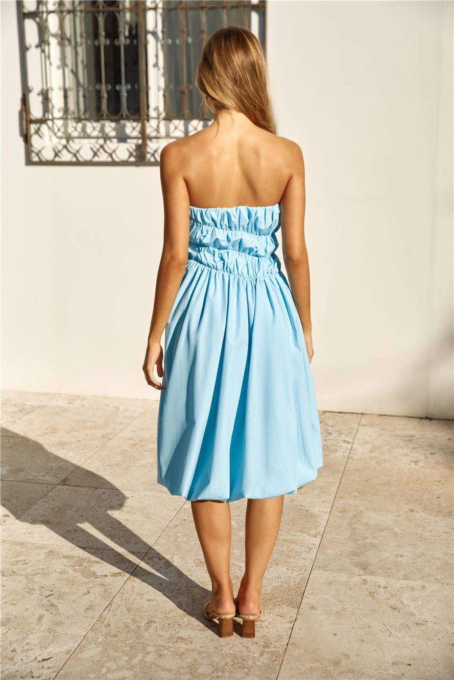 Princess Treatment Bubble Hem Midi Dress Size M Princess Treatment Bubble Hem Midi Dress Size M