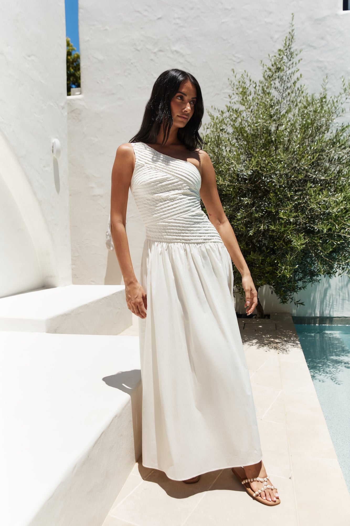 lexi maxi dress Lexi Maxi Dress- Cream M