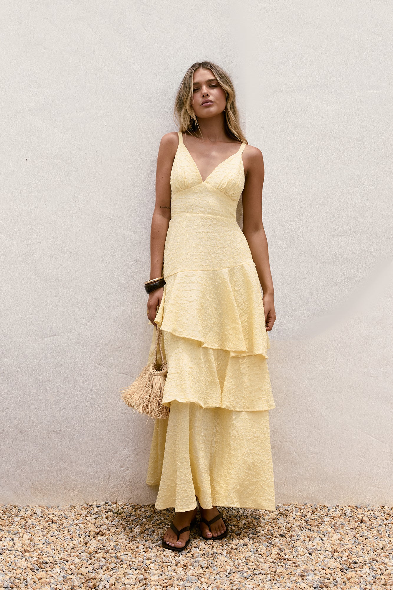 Oh Sunflower Dreams Maxi Dress Yellow | Fortunate One Oh Sunflower Dreams Maxi Dress Yellow | Fortunate One