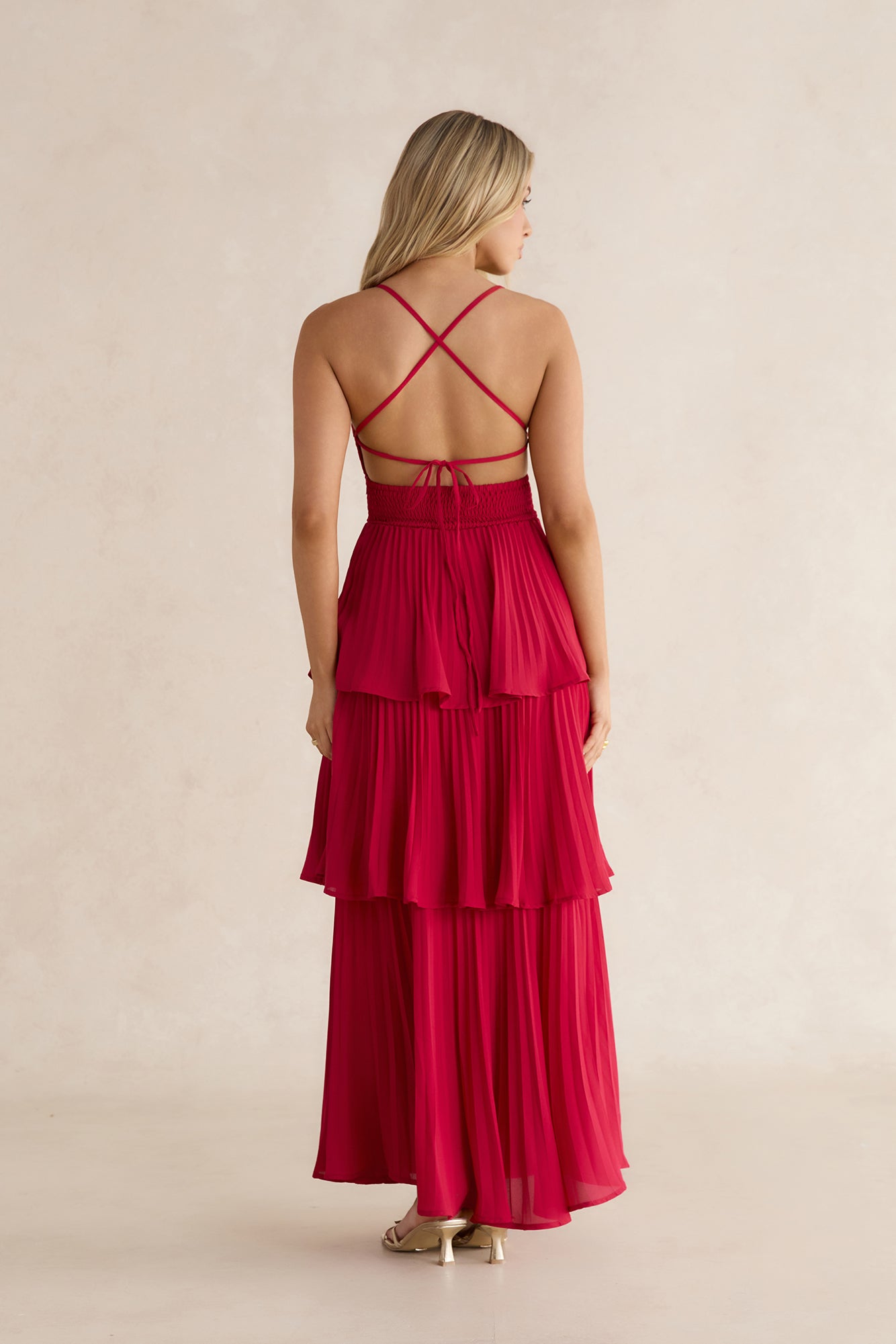 Thinking About This Maxi Dress Burgundy
