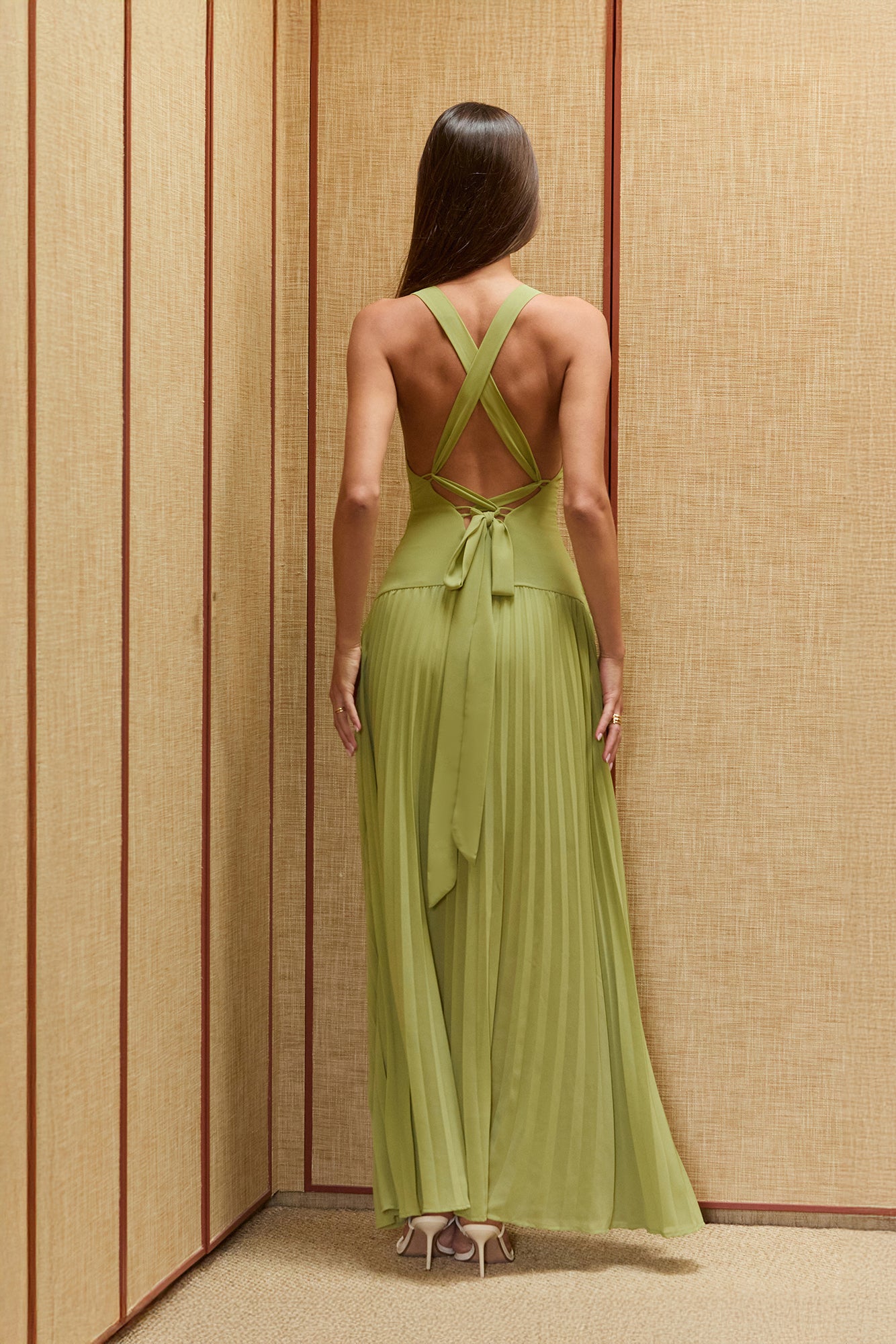 Deeply Devoted Maxi Dress Olive