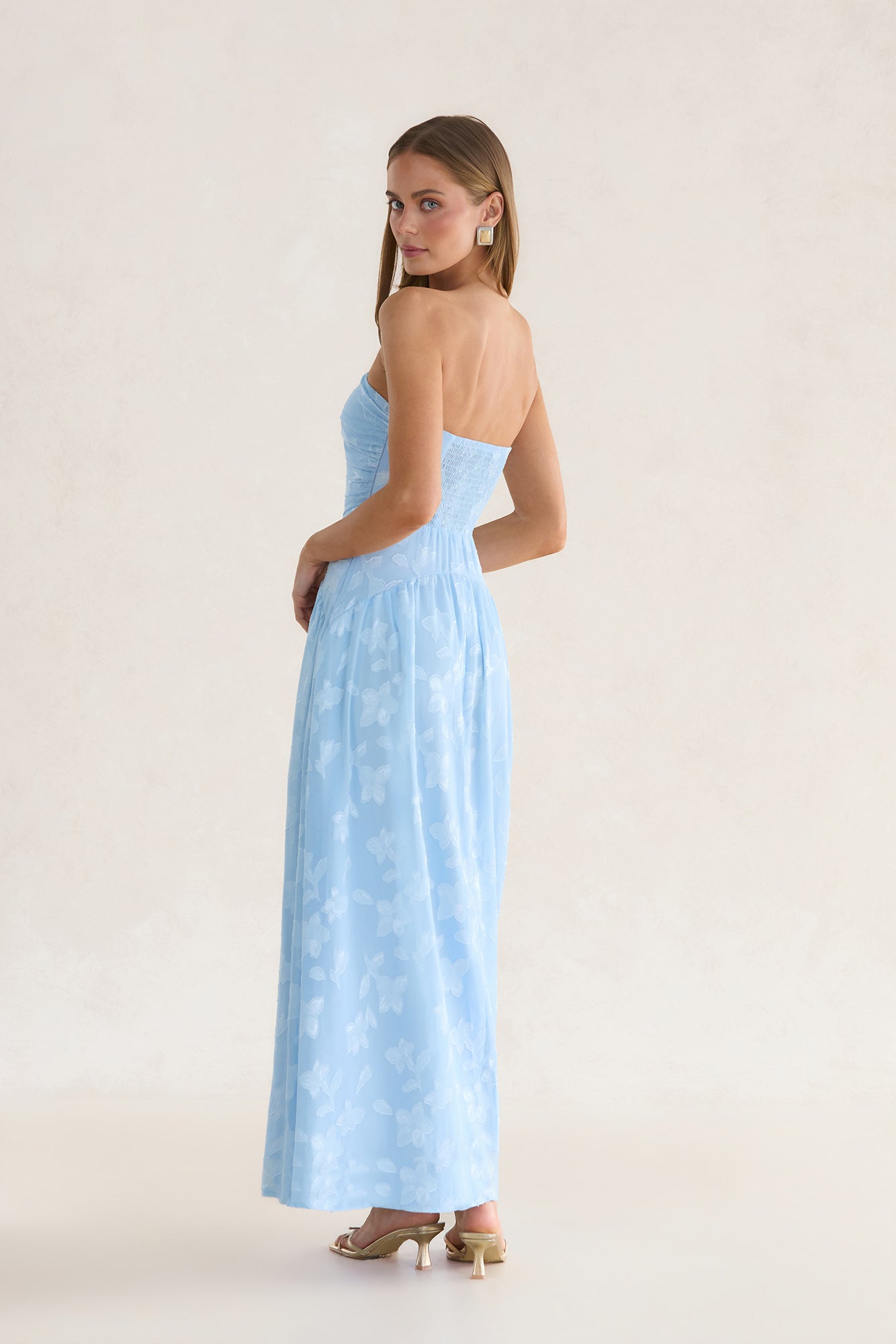 Genevieve Strapless Maxi Dress