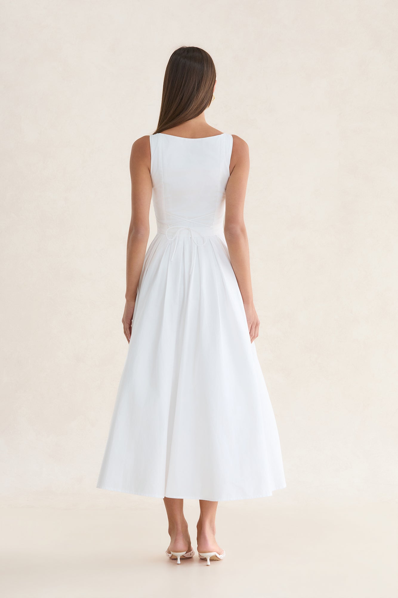 Femme Edition Midi Dress White