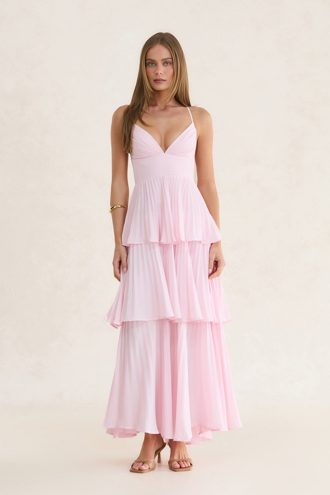 Thinking About This Maxi Dress Pink