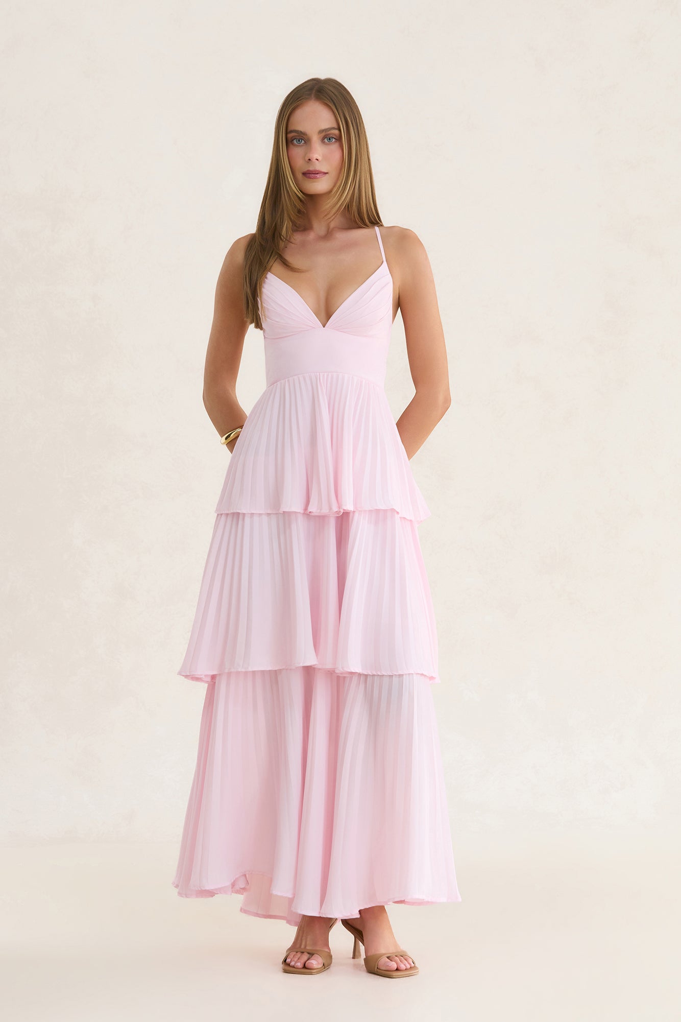 Thinking About This Maxi Dress Pink