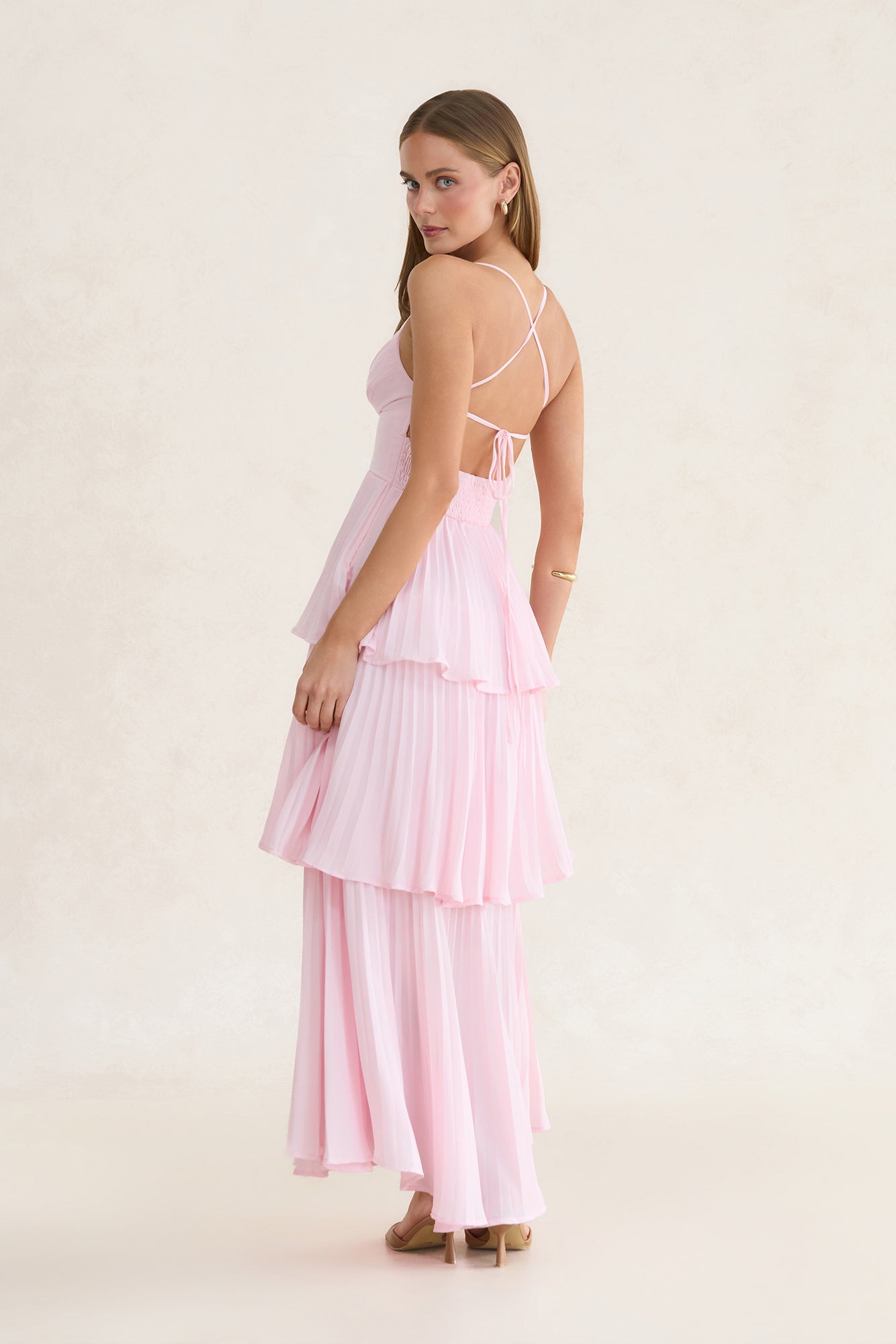 Thinking About This Maxi Dress Pink