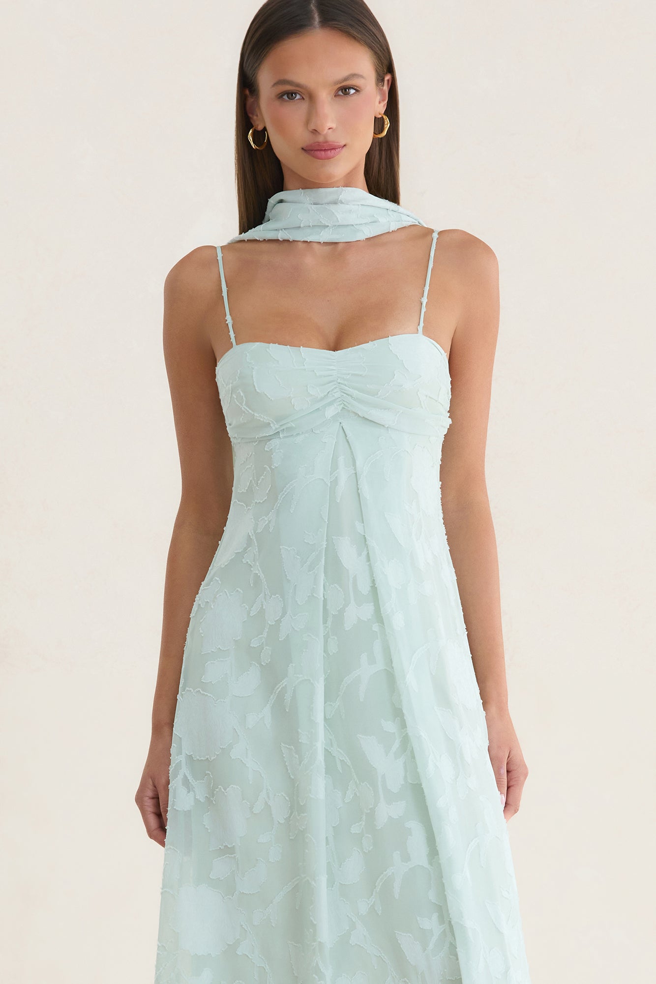 Flirt With Fire Maxi Dress Sage