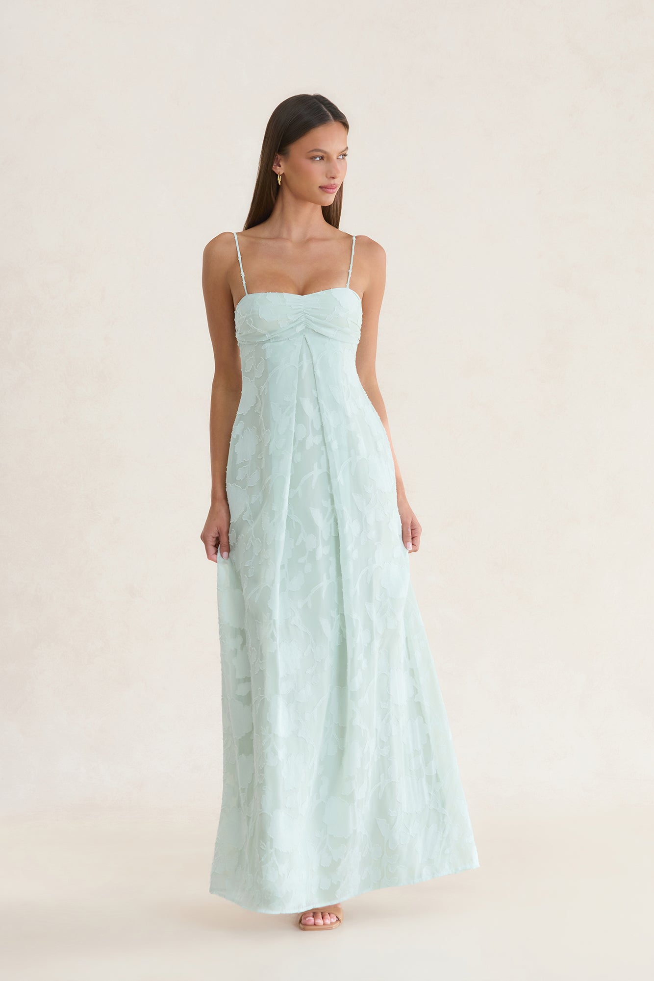 Flirt With Fire Maxi Dress Sage