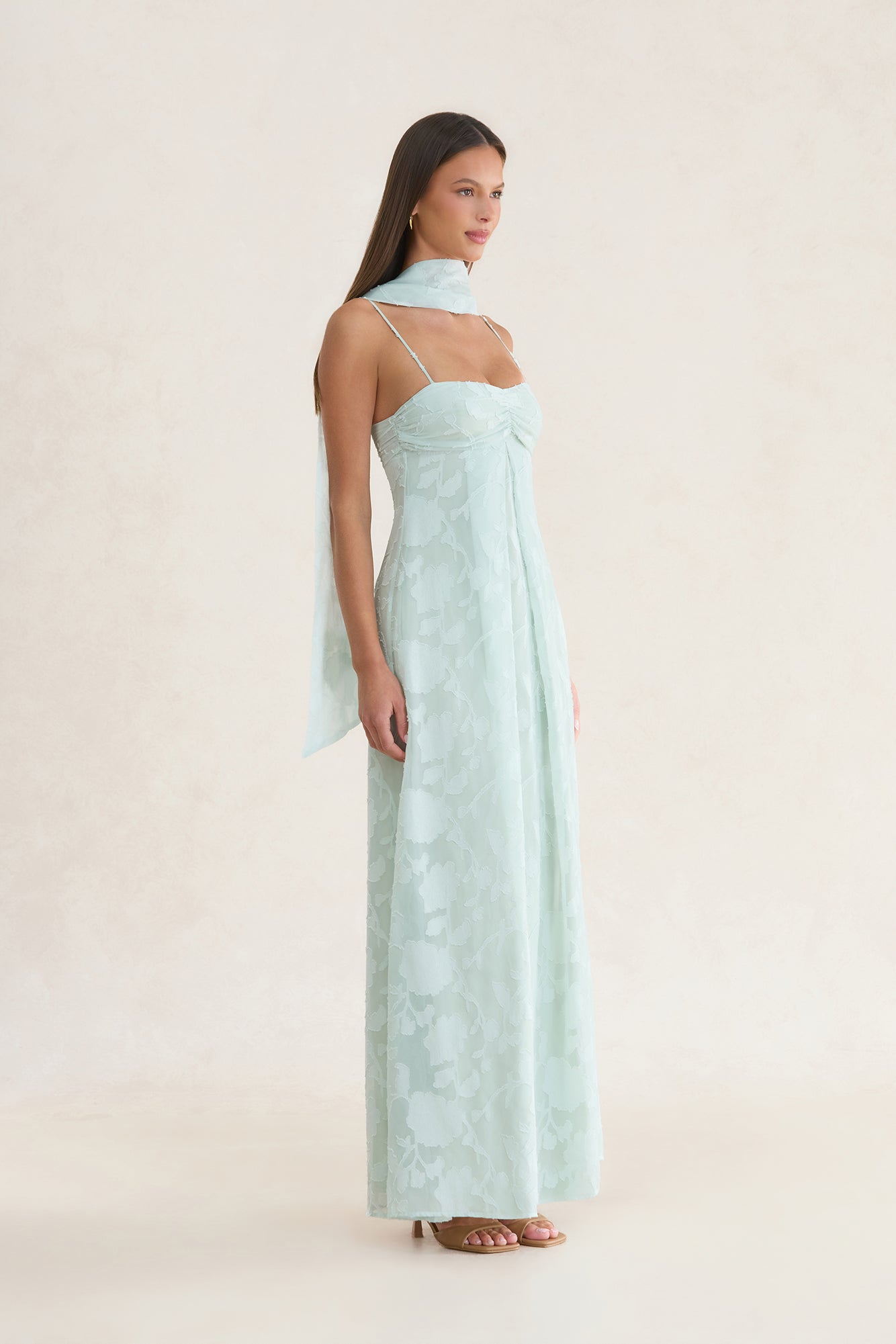 Flirt With Fire Maxi Dress Sage