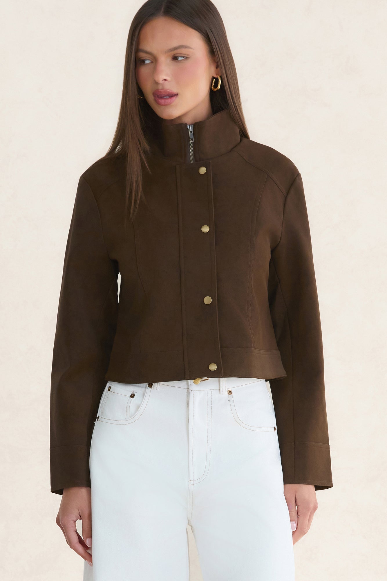 Brooklyn Luxe Jacket Brown