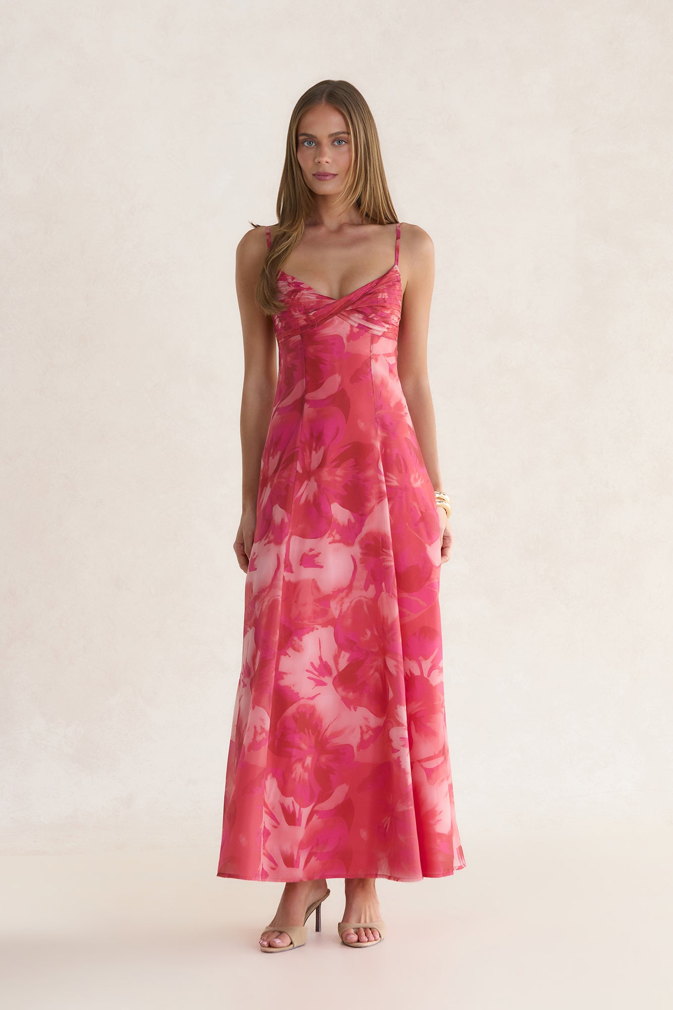 Pirouette Maxi Dress Red
