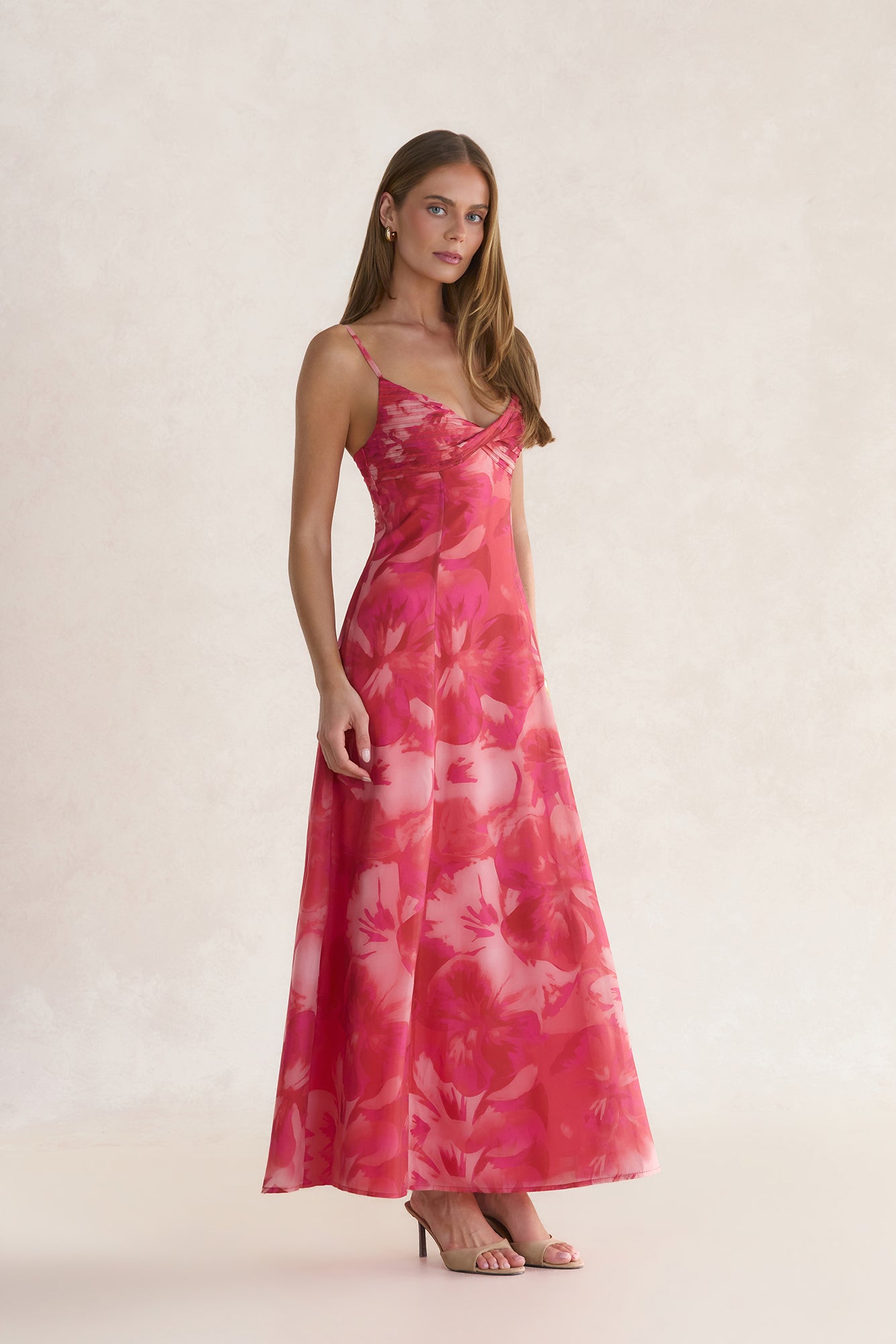 Pirouette Maxi Dress Red
