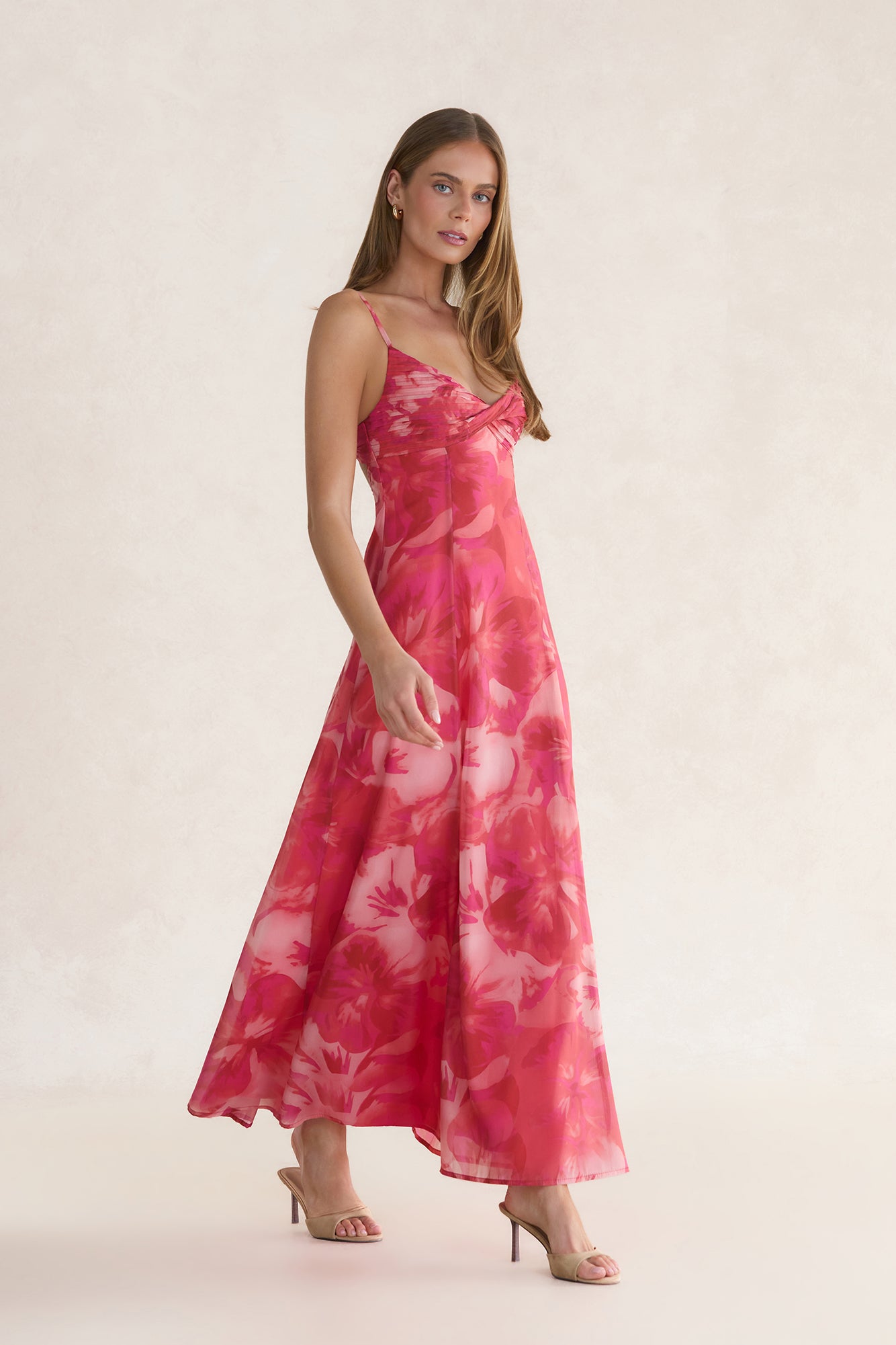 Pirouette Maxi Dress Red