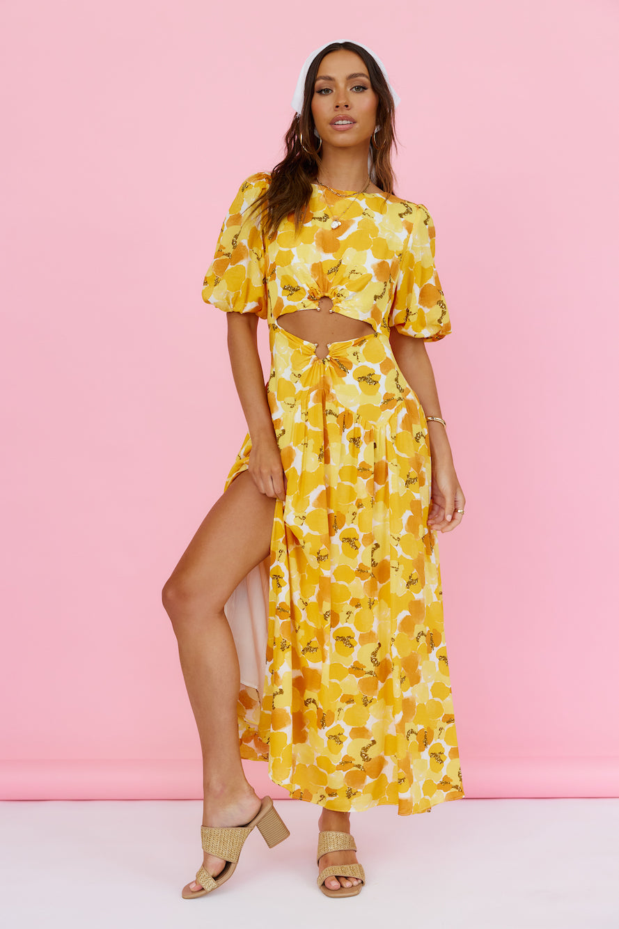 summer breeze maxi dress US 2 / WHITE