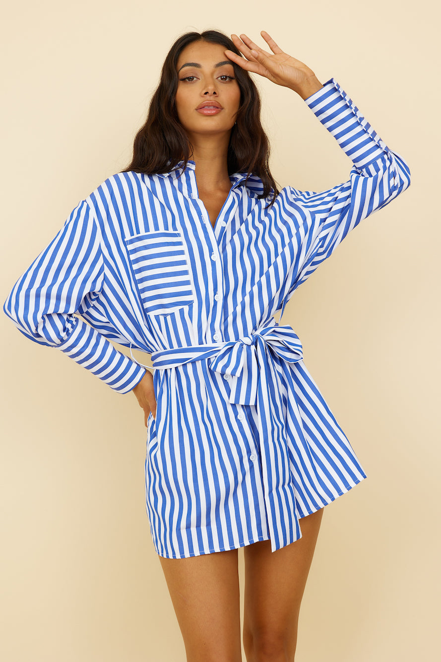 Aruba Island Dress Blue | Fortunate One Aruba Island Dress Blue | Fortunate One