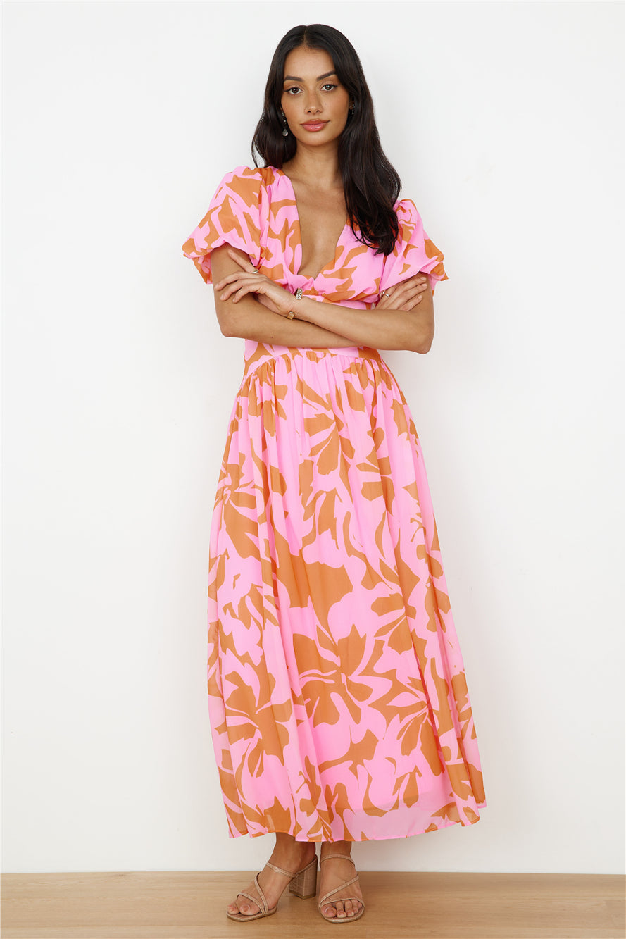 Sweet Darling Maxi Dress Pink | Fortunate One Sweet Darling Maxi Dress Pink | Fortunate One