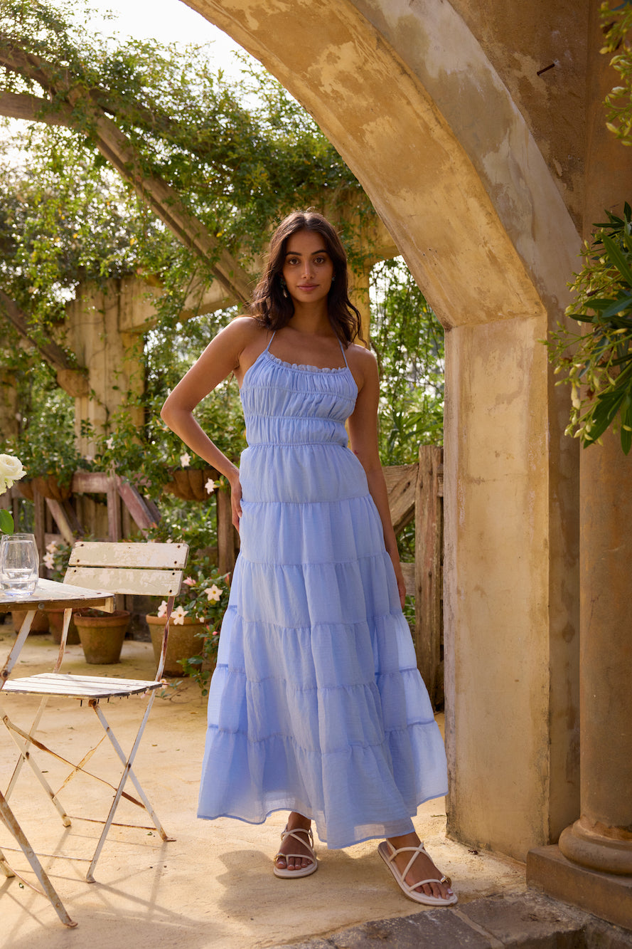 On a Cloud Maxi Dress Blue | Fortunate One On a Cloud Maxi Dress Blue | Fortunate One