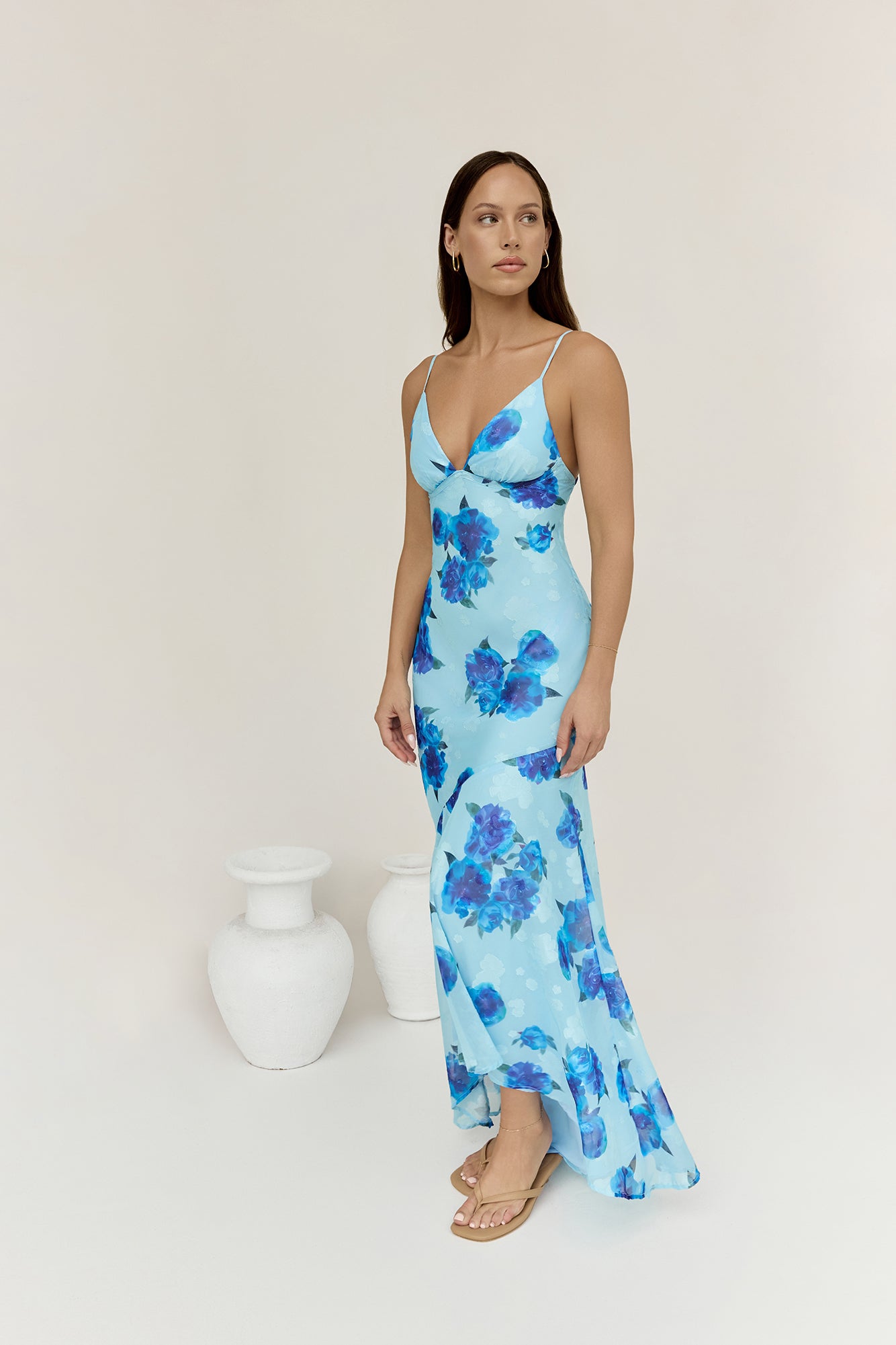 Shine Bright Maxi Dress Blue | Fortunate One Shine Bright Maxi Dress Blue | Fortunate One