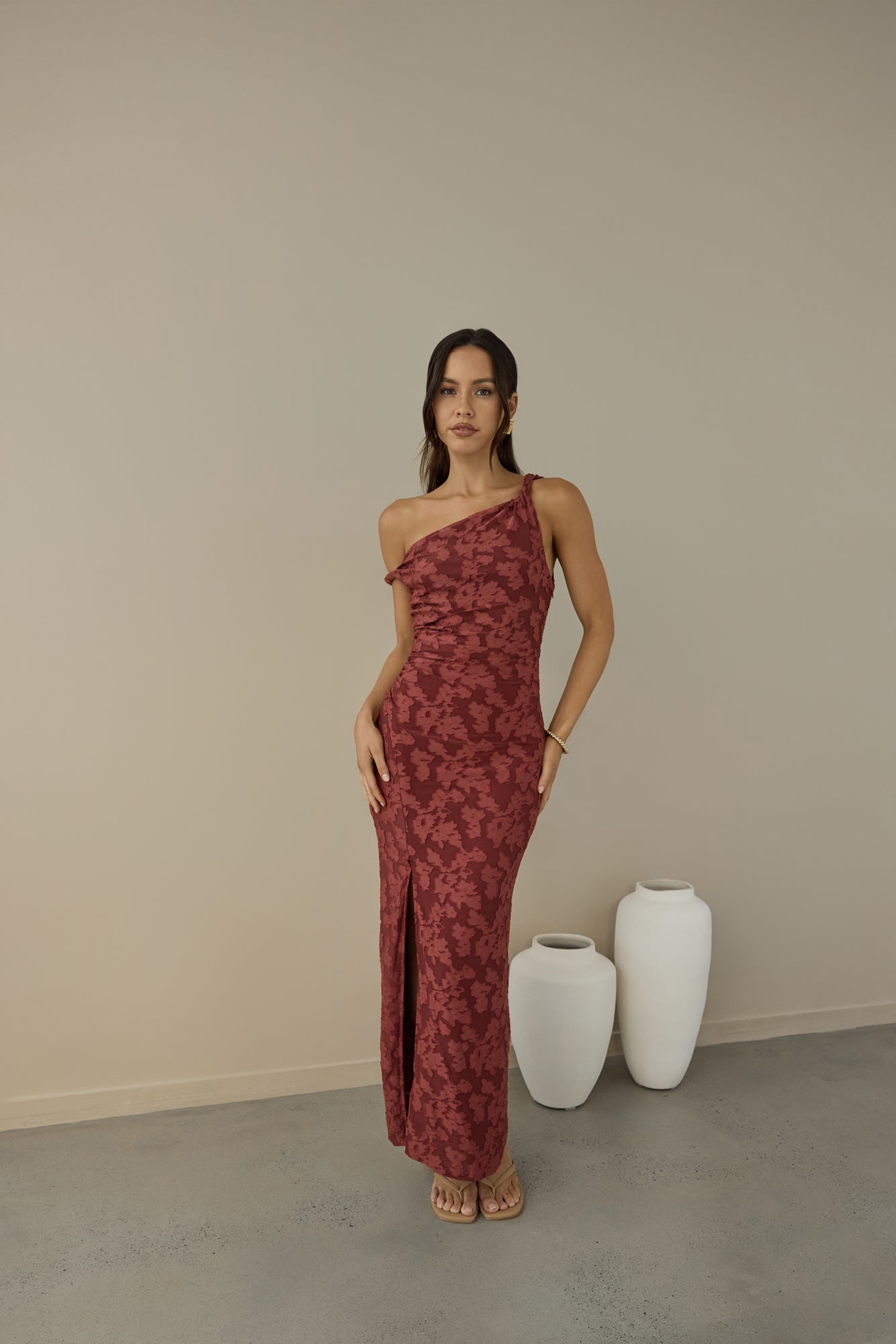 wine pink dress Purity Shine Wine Dress