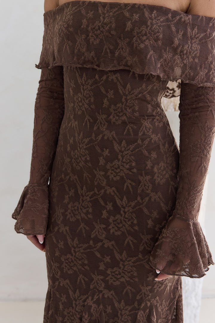 Love This Feeling One Shoulder Maxi Dress