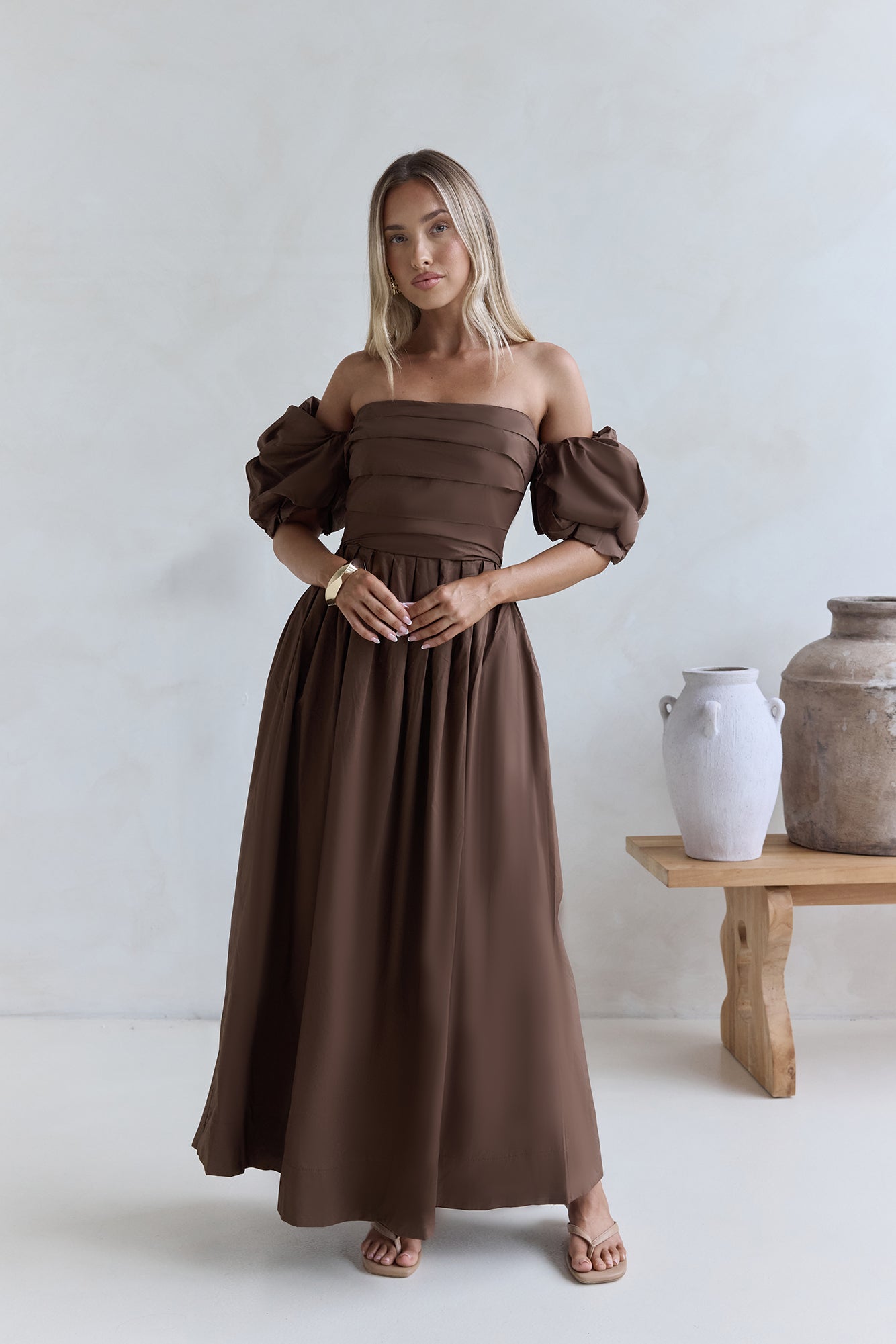 maxi dress chocolate Always Yours Maxi Dress Chocolate