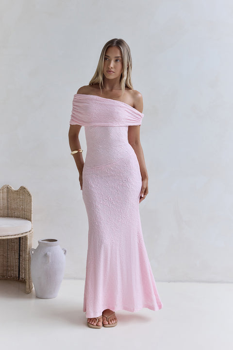 off the shoulder sheer maxi dress if by sea Fortunate One shoulder neckline with layered Blue Martini Dress Code Color:Sage Green with Natural (377) nursing clothes