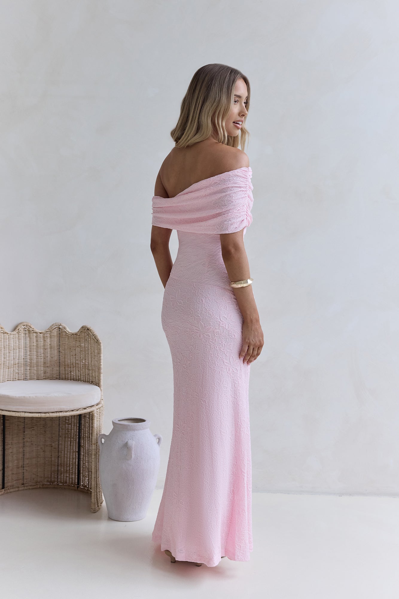 Sea And Selfies Off Shoulder Maxi Dress Pink | Fortunate One Sea And Selfies Off Shoulder Maxi Dress Pink | Fortunate One