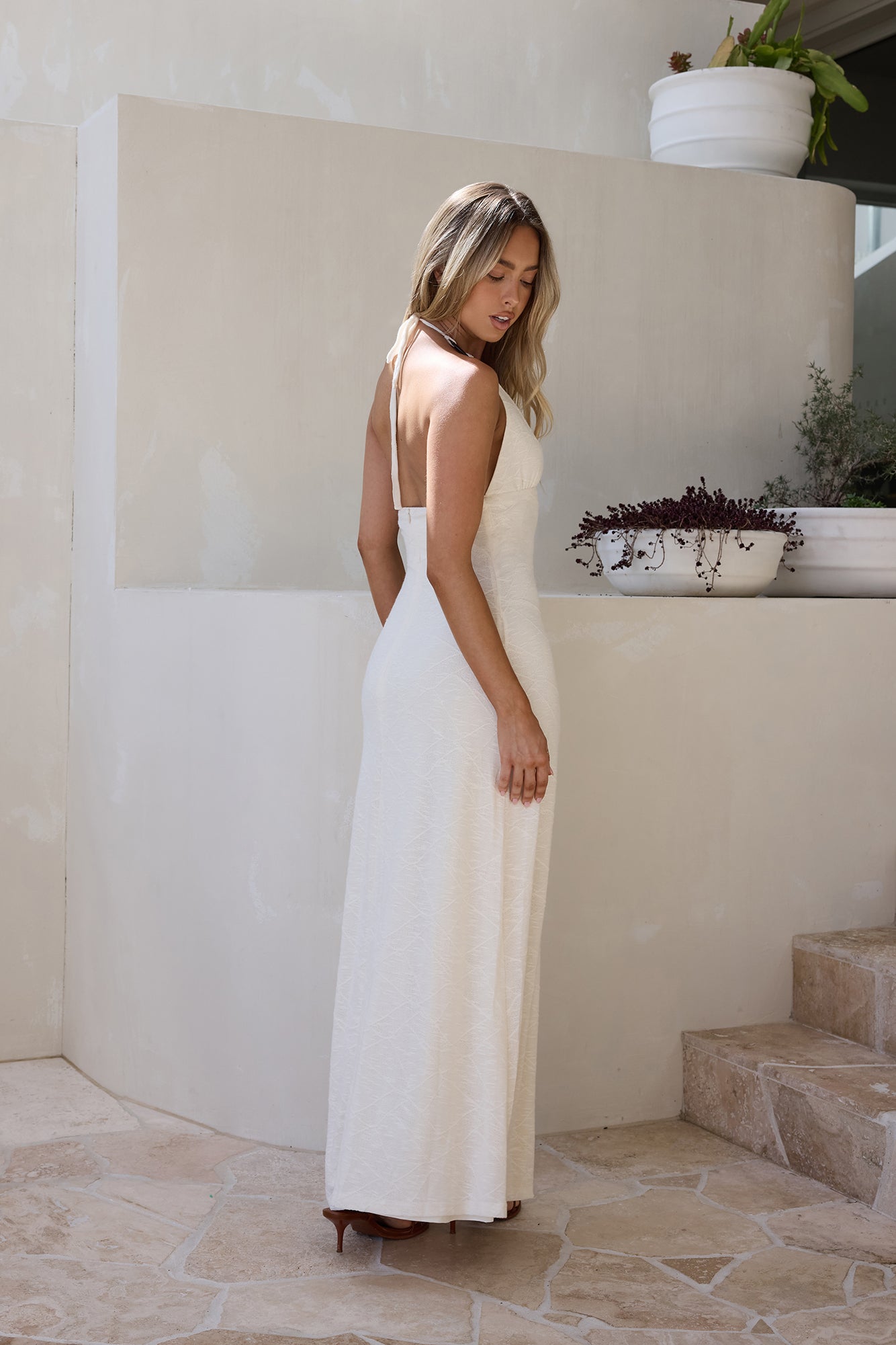 Adano Maxi Dress Beige | Fortunate One Adano Maxi Dress Beige | Fortunate One
