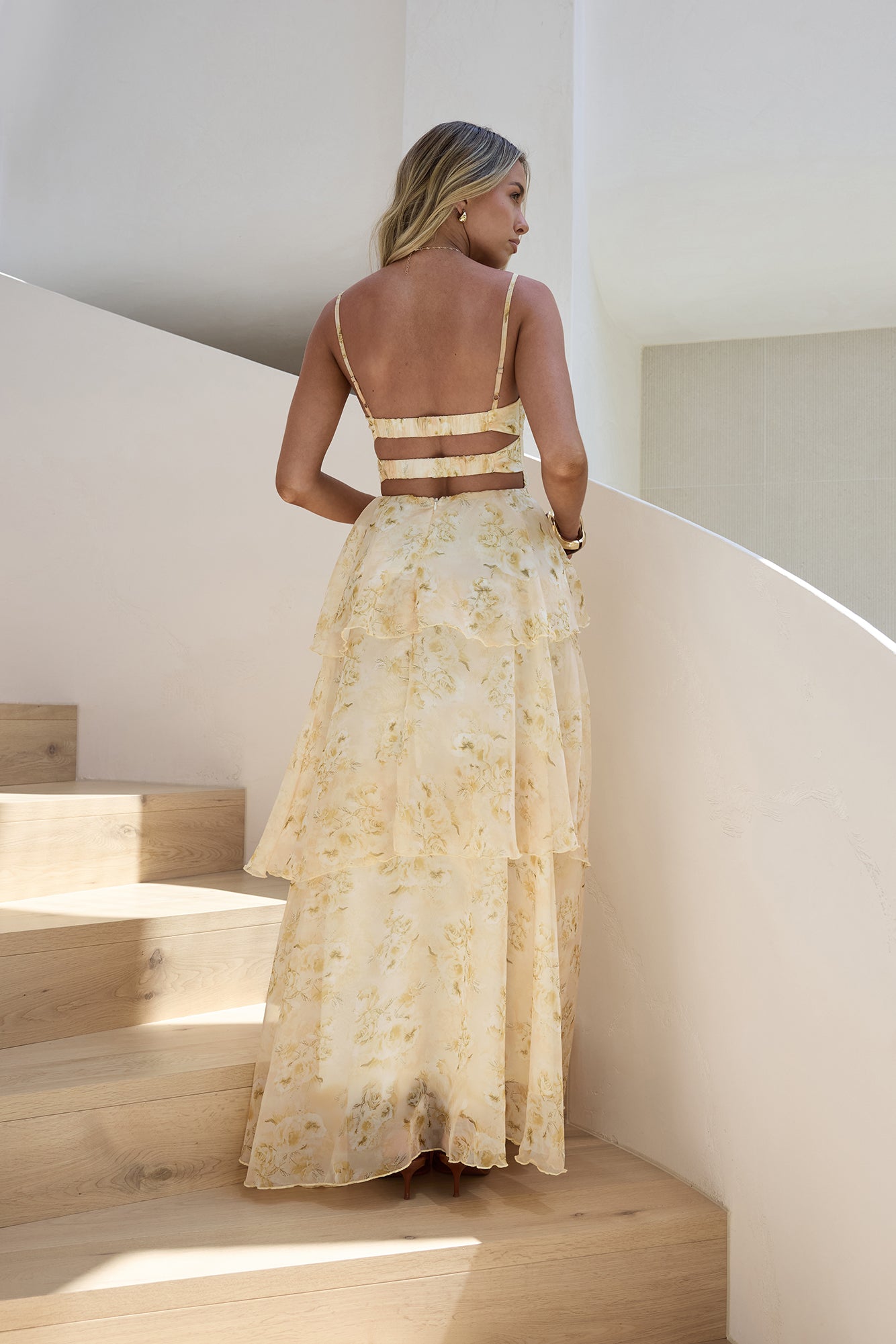 Shining Suns Maxi Dress Yellow | Fortunate One Shining Suns Maxi Dress Yellow | Fortunate One