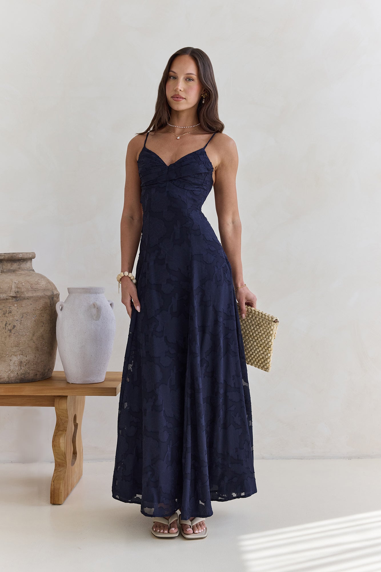 Lost In The Skies Maxi Dress Navy | Fortunate One Lost In The Skies Maxi Dress Navy | Fortunate One