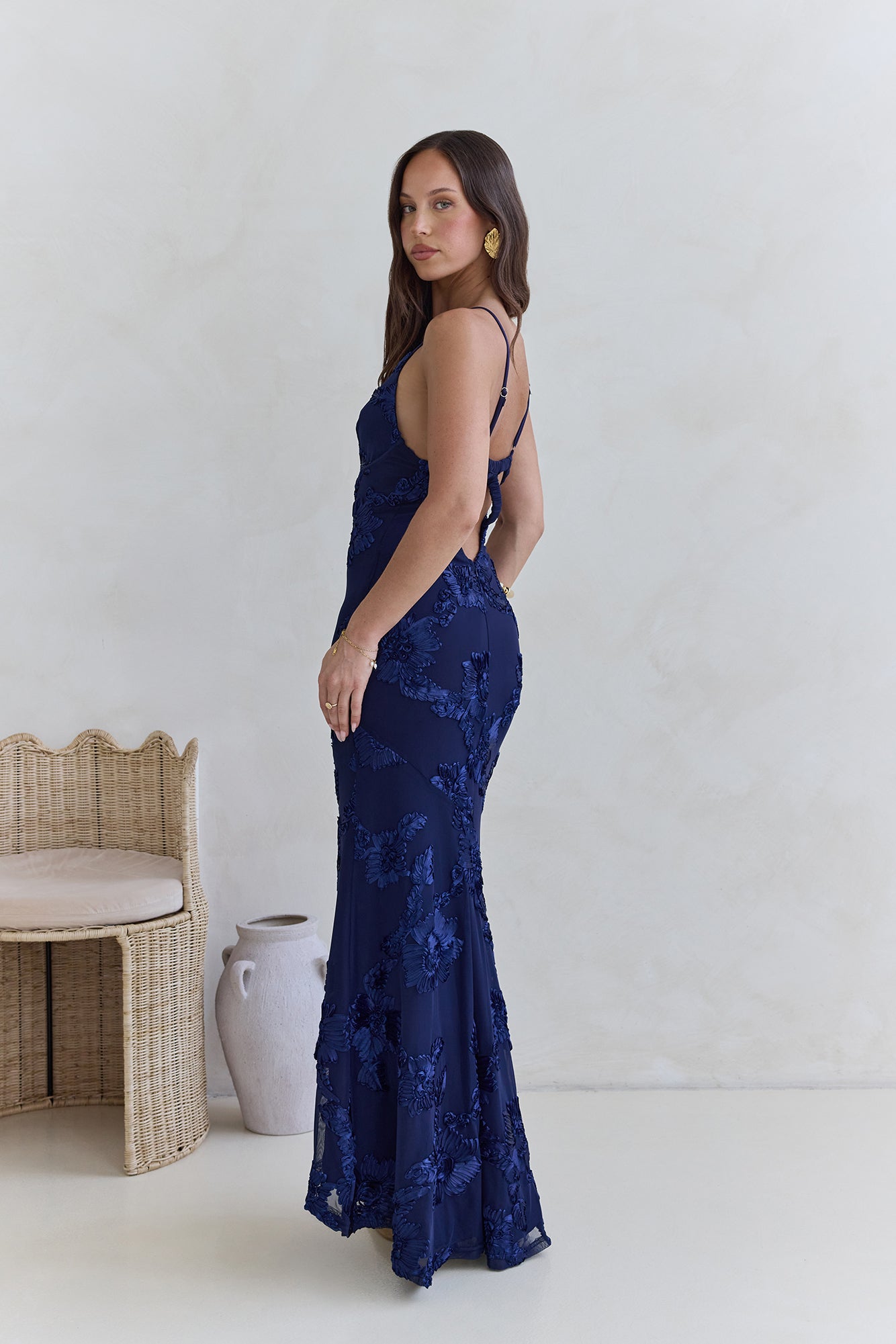 Love For You Mesh Maxi Dress Navy | Fortunate One Love For You Mesh Maxi Dress Navy | Fortunate One