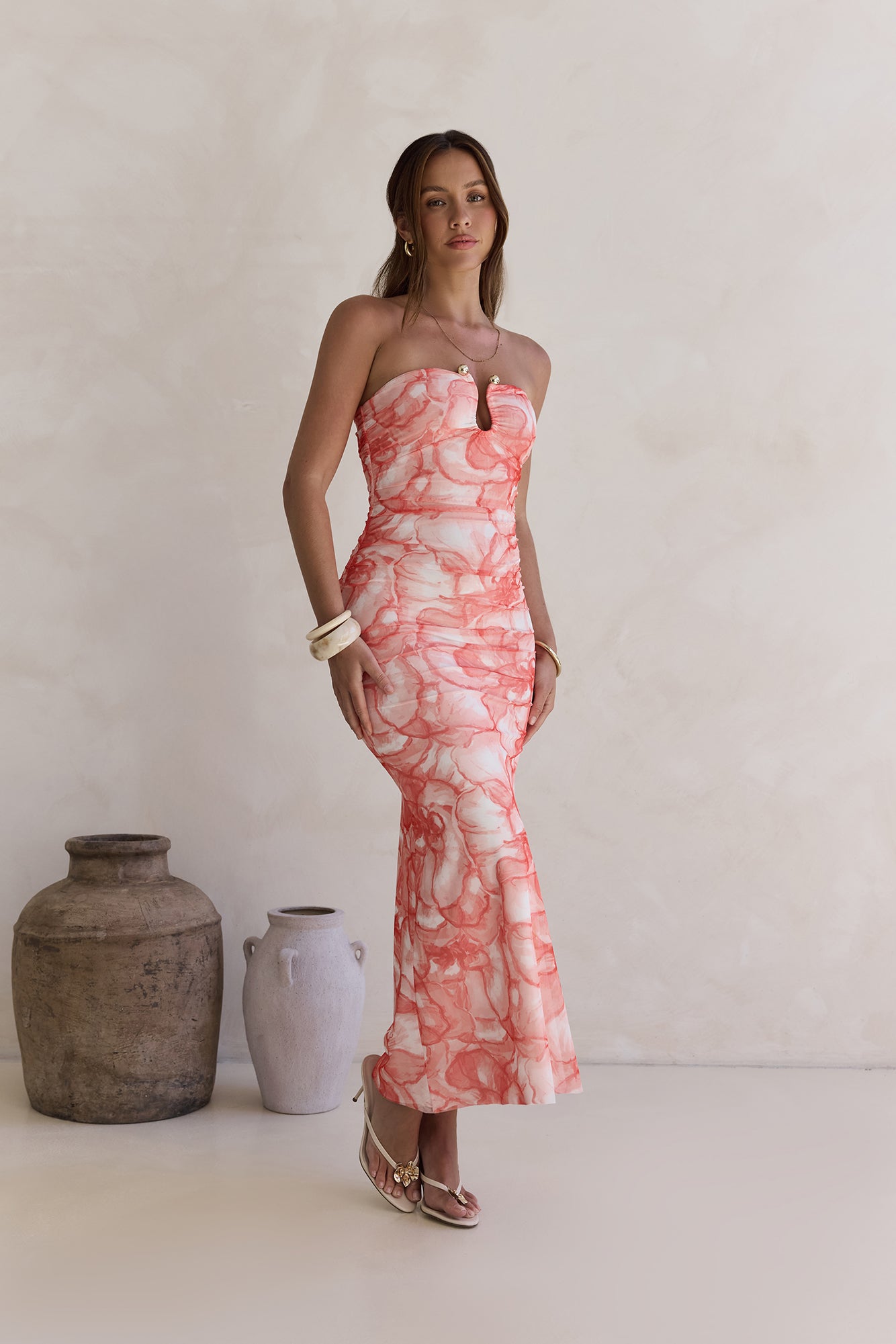 orange strapless maxi dress Xela Vivuki line%20design%0D%0AConcealed%20zipper%20at%20back%0D%0AGentle%20Dry%20Clean%20Only%0D%0ALength%3A%20Maxi%0D%0A%0D%0AMATERIAL%3A%0D%0A%0D%0APolyester%20%2B%20Cotton%0D%0AHigh%20quality%20durable%20fabric Fortunate One | Dreaming Of