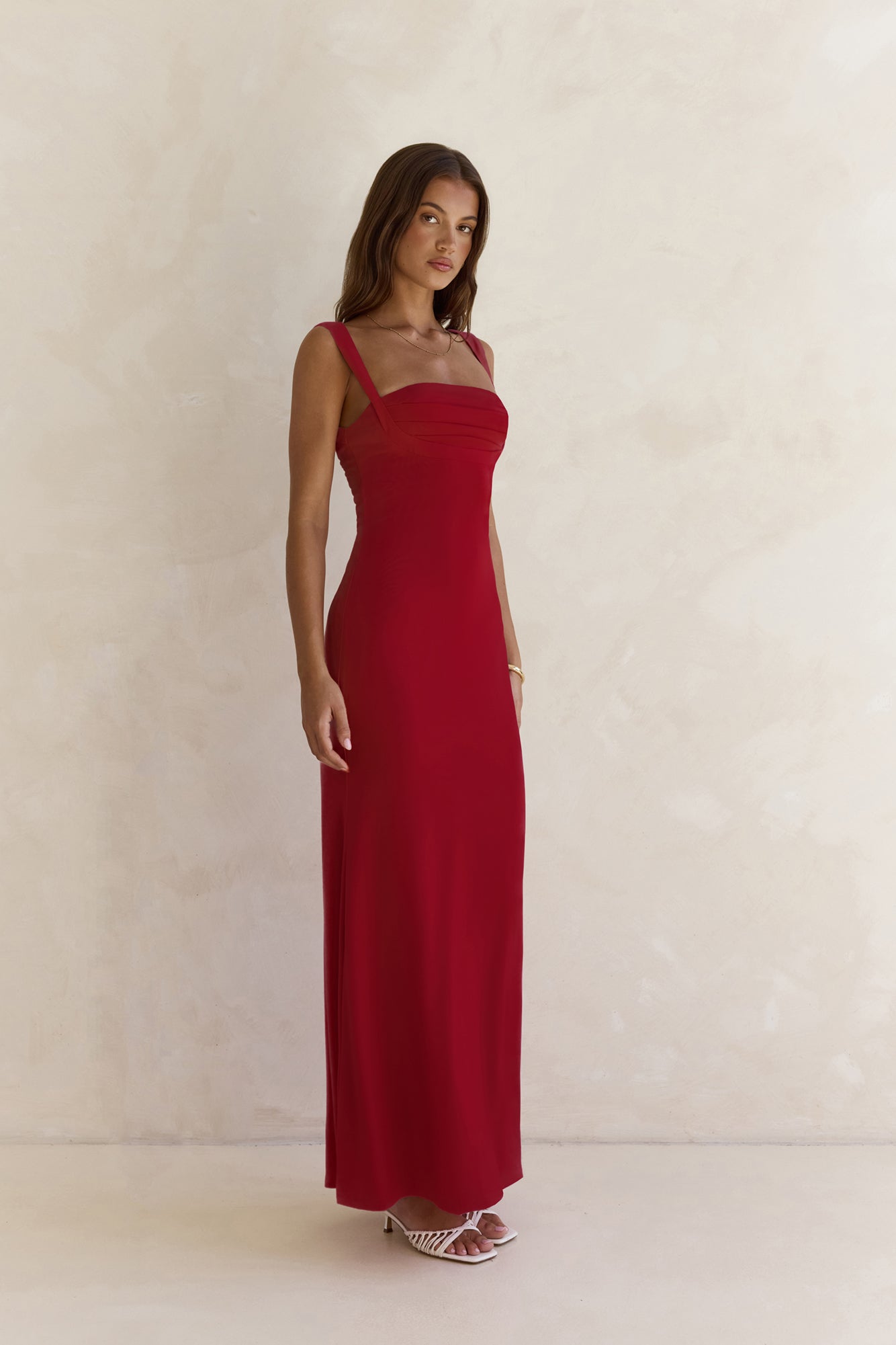 Spring In The Clouds Maxi Dress Burgundy | Fortunate One Spring In The Clouds Maxi Dress Burgundy | Fortunate One