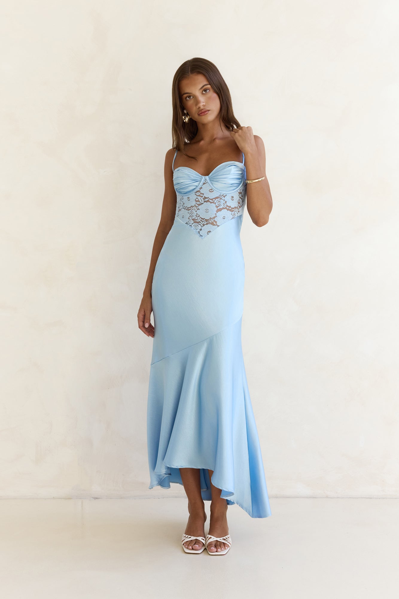 lucky for you light blue glitter bustier maxi dress Light Blue Maxi Dress - Glitter Maxi Gown - Bustier Maxi Dress
