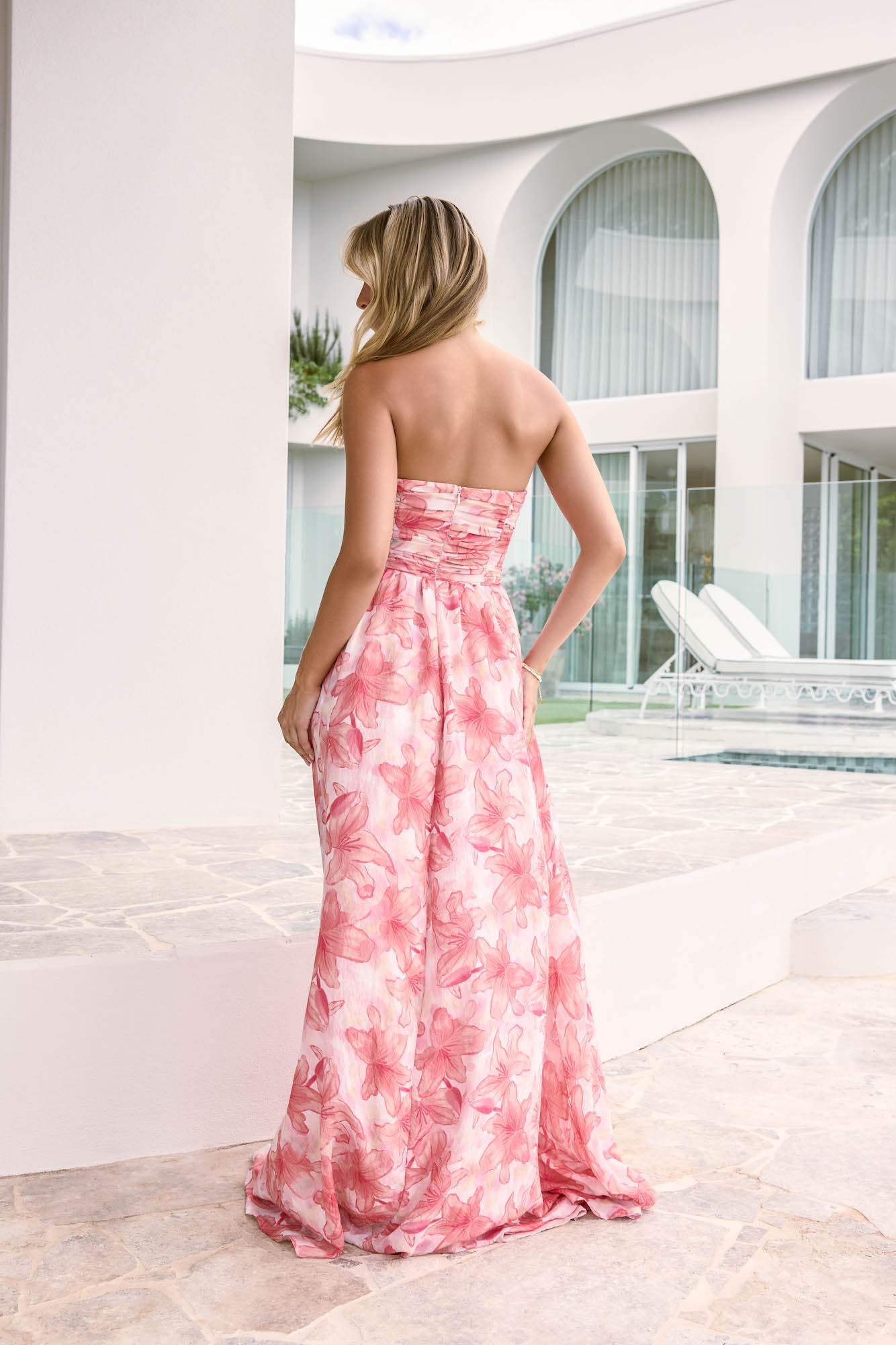 brynn orchid knit maxi dress Brynn Orchid Knit Maxi Dress / Pastel Pink | MESHKI