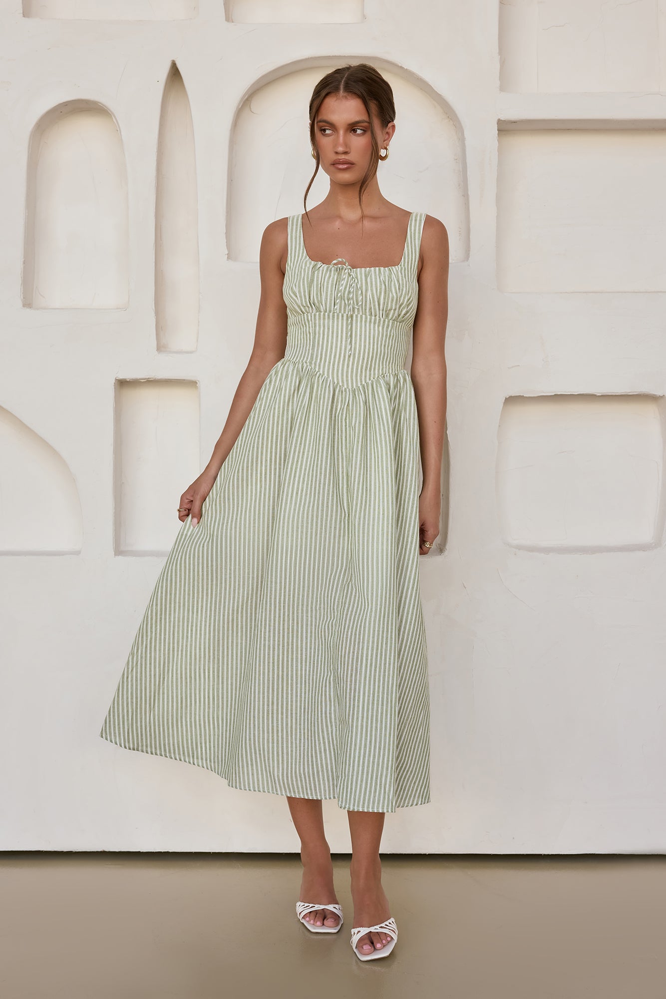 Green Midi Dresses For Women | Fortunate One Green Midi Dresses For Women | Fortunate One