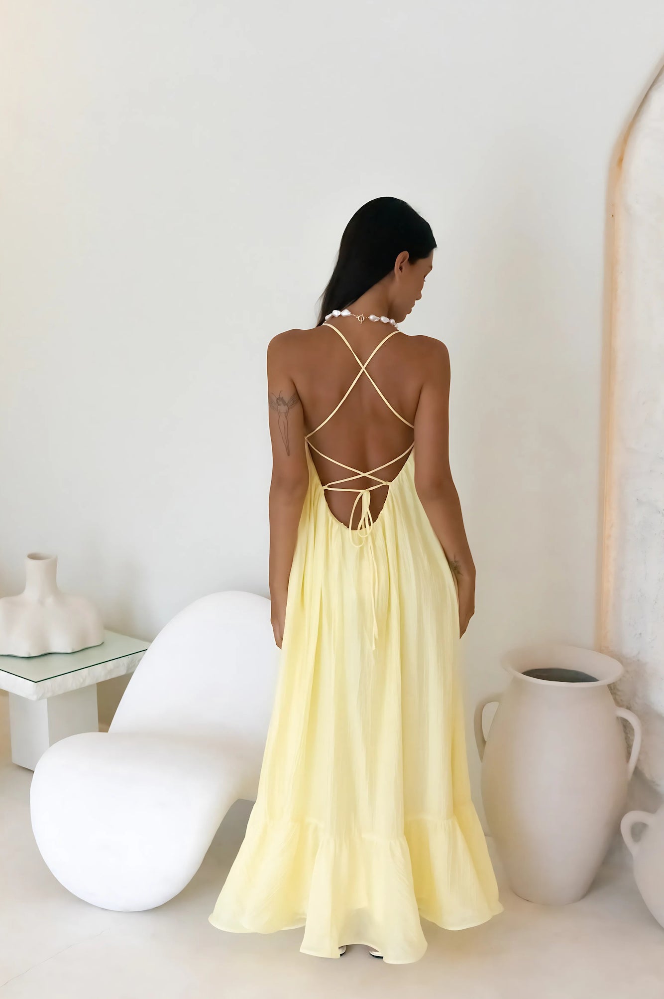 Limoncello Spritz Maxi Dress Yellow | Fortunate One Limoncello Spritz Maxi Dress Yellow | Fortunate One
